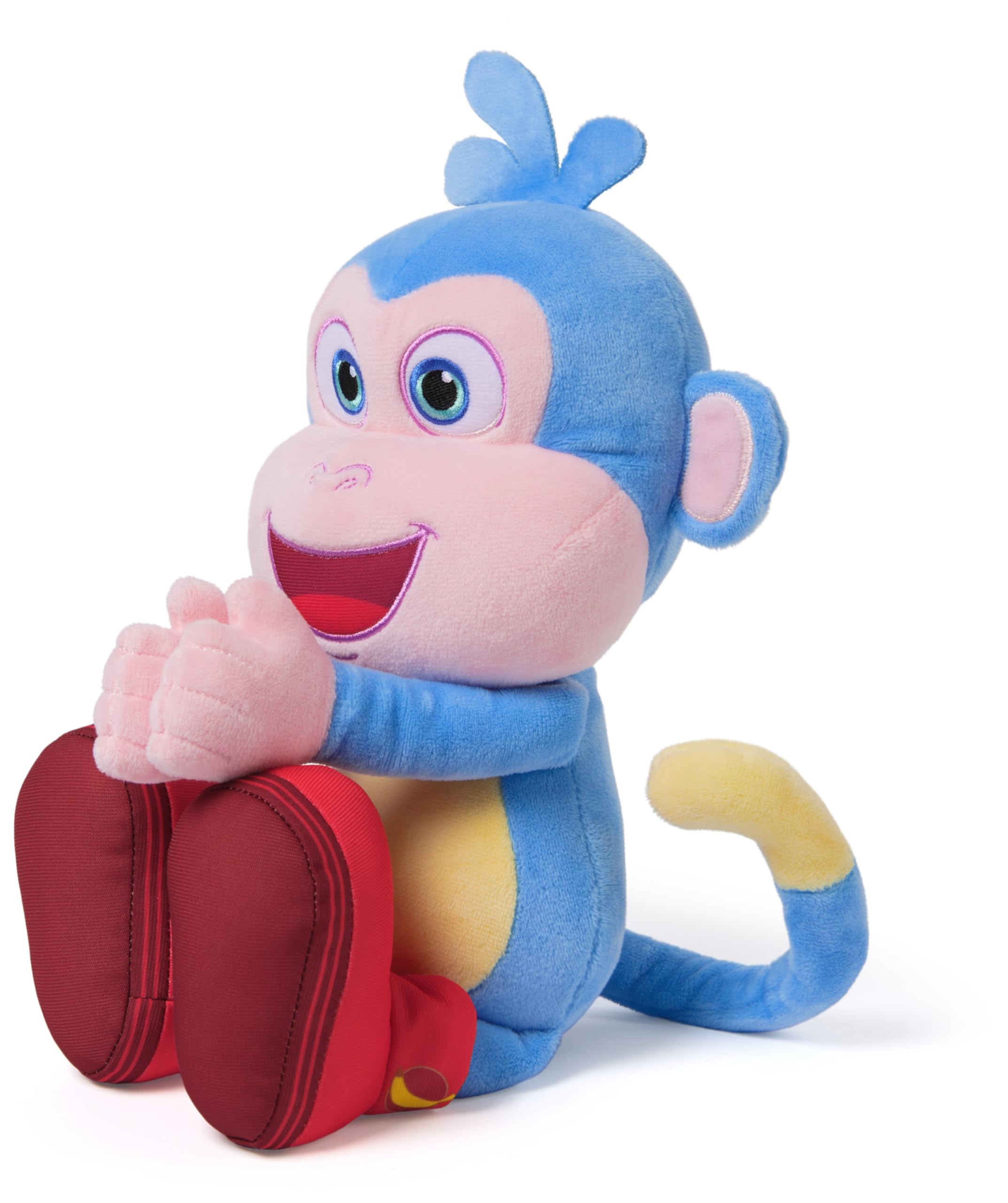 DORA Nickelodeon Bananas for Boots Stuffed Animal - Singing Plush with Lights & Sounds, 33 cm