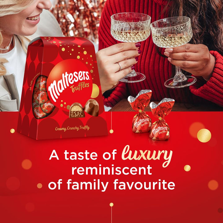 Maltesers Truffles Milk Chocolate Gift Box of Chocolates 200g