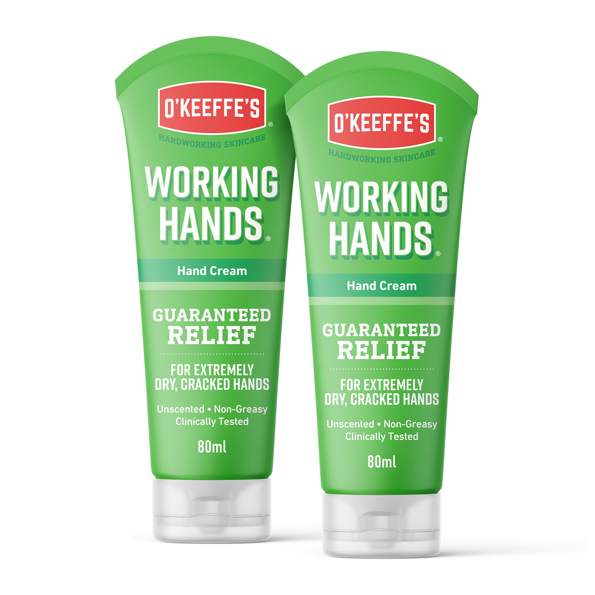 O'Keeffe's Working Hands Hand Cream (80ml x 2 Pack) 1