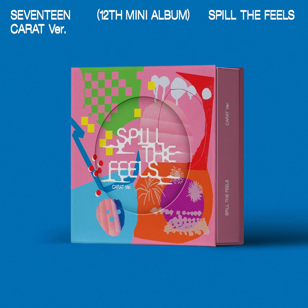 SEVENTEEN 12th Mini Album ‘SPILL THE FEELS’ (CARAT Ver.) - Seventeen (CD, Limited Edition)