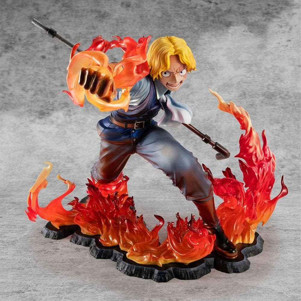 Megahouse One Piece Sabo Fire Fist Statuette PVC P.O.P. (MH71628)