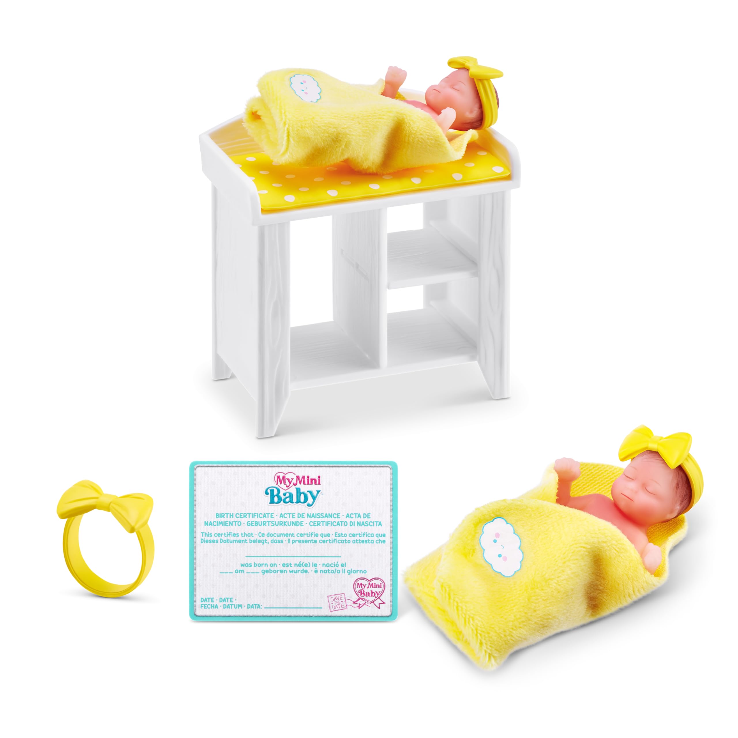 5 Surprise My Mini Baby Series 1 - Collectible Mystery Capsules with Realistic Baby Dolls & Playsets 3