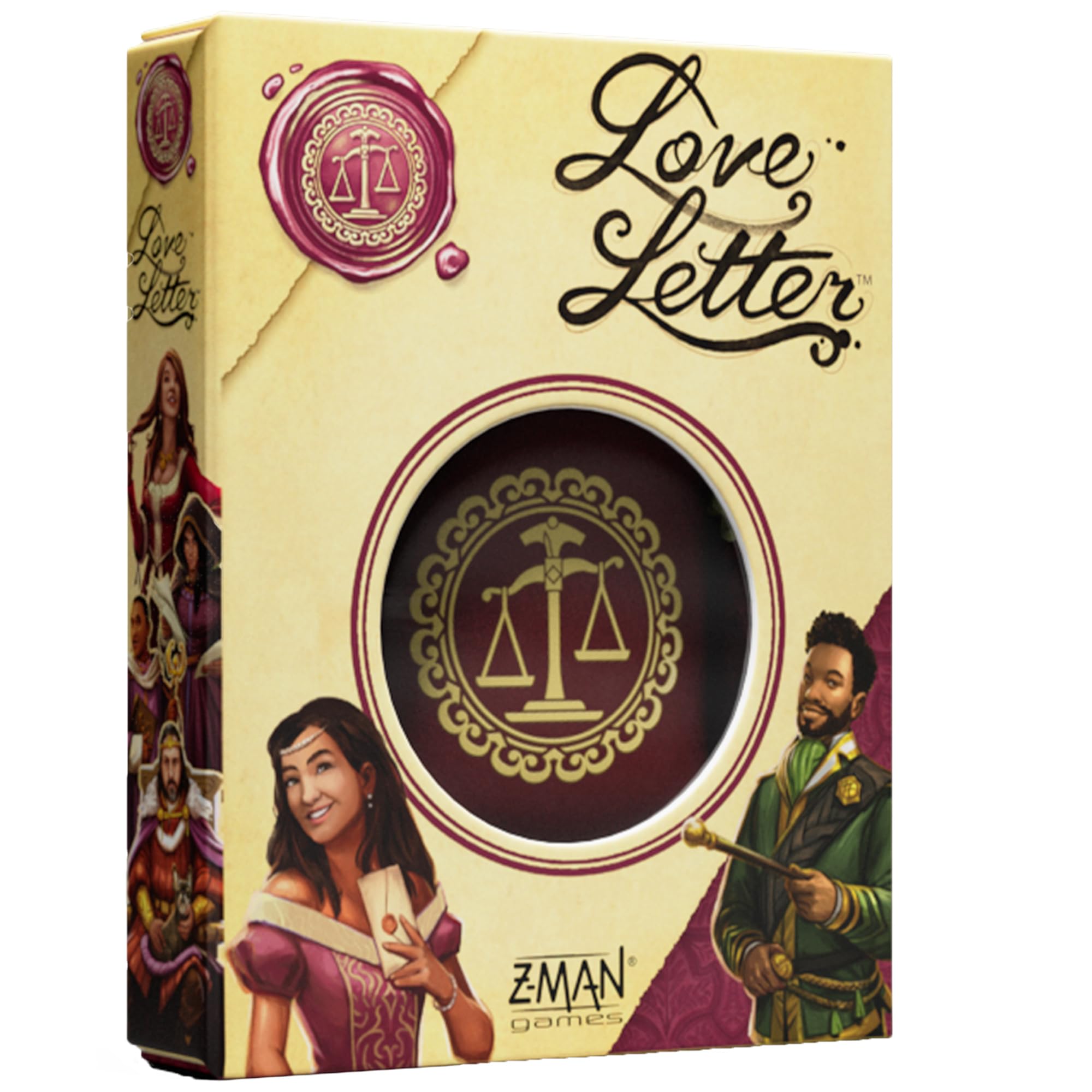 Z-Man Games Love Letter - Eco-Friendly Family Card Game for Ages 10+ 1
