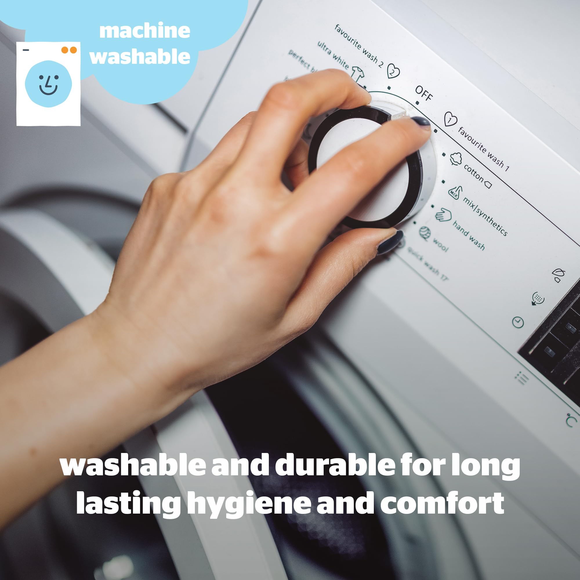 Silentnight Healthy Growth Breathable Kids Pillow - Cotton Material | Single Size | Washable 5