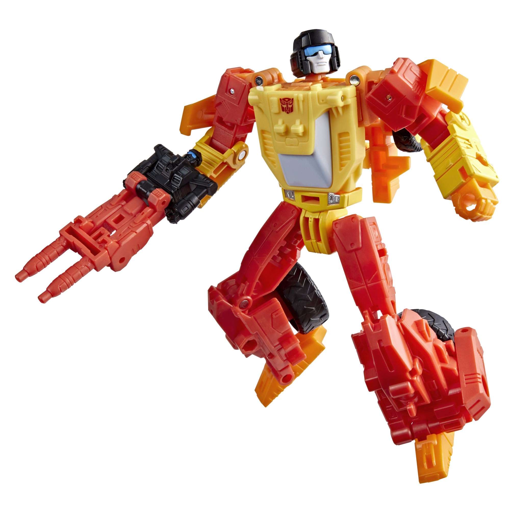 Transformers Age of the Primes Deluxe Class Sureshot Action Figure | 5.5-Inch | 25 Steps