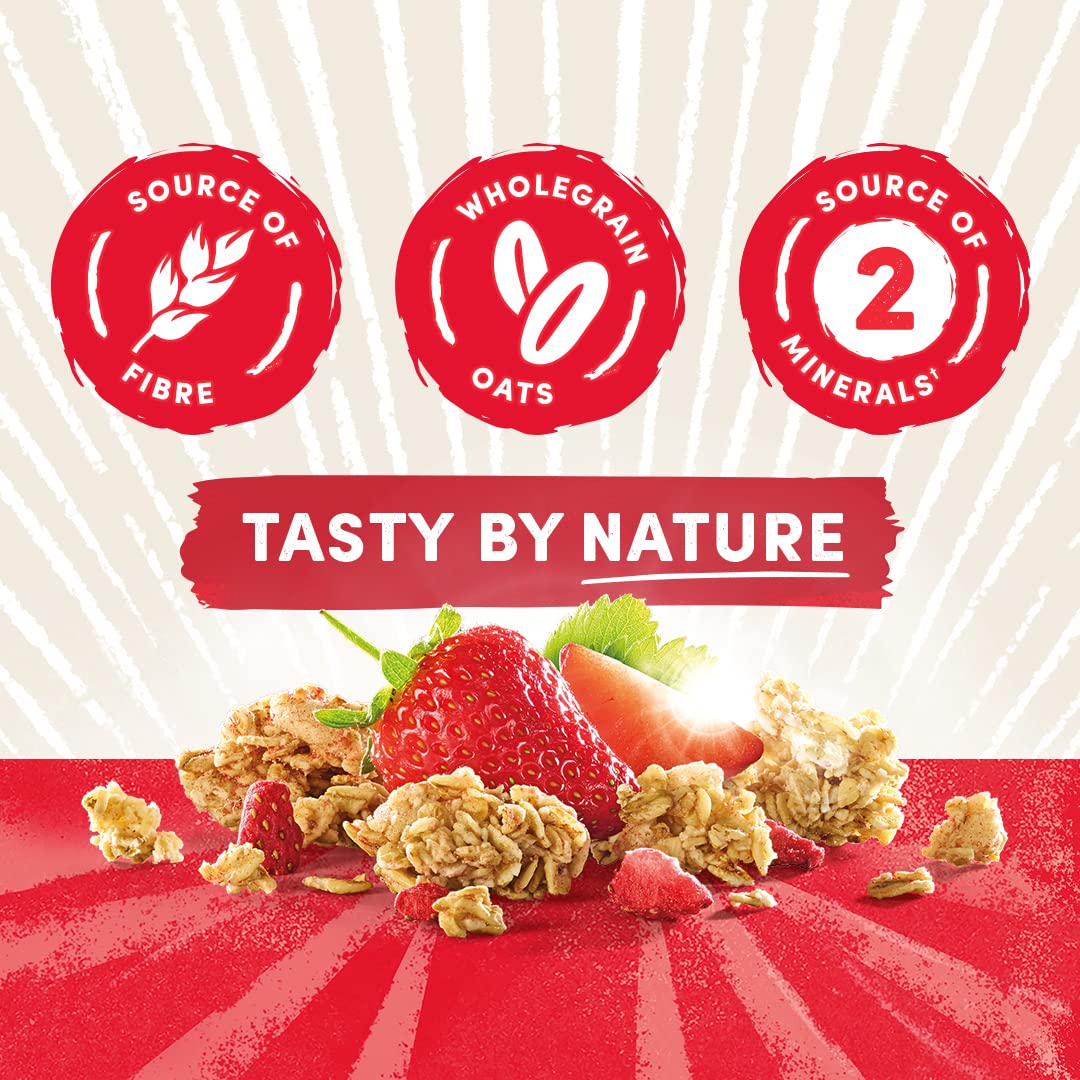 Jordans Country Crisp Strawberry Breakfast Cereal - Oat and Barley Clusters 11