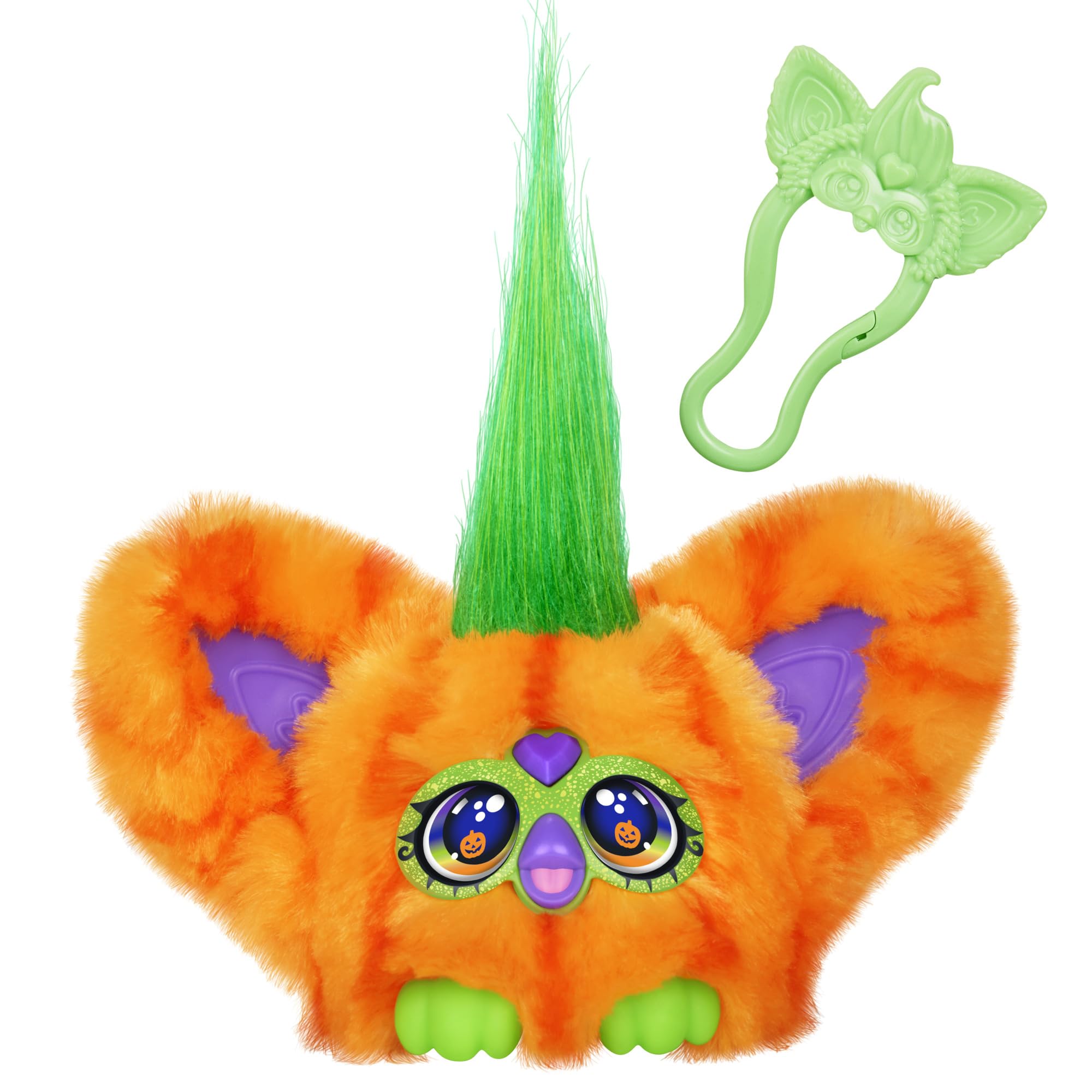 Furby Boo-Kin Mini Interactive Plush Toy with 45+ Sounds & Spooky Autumn Tunes 1