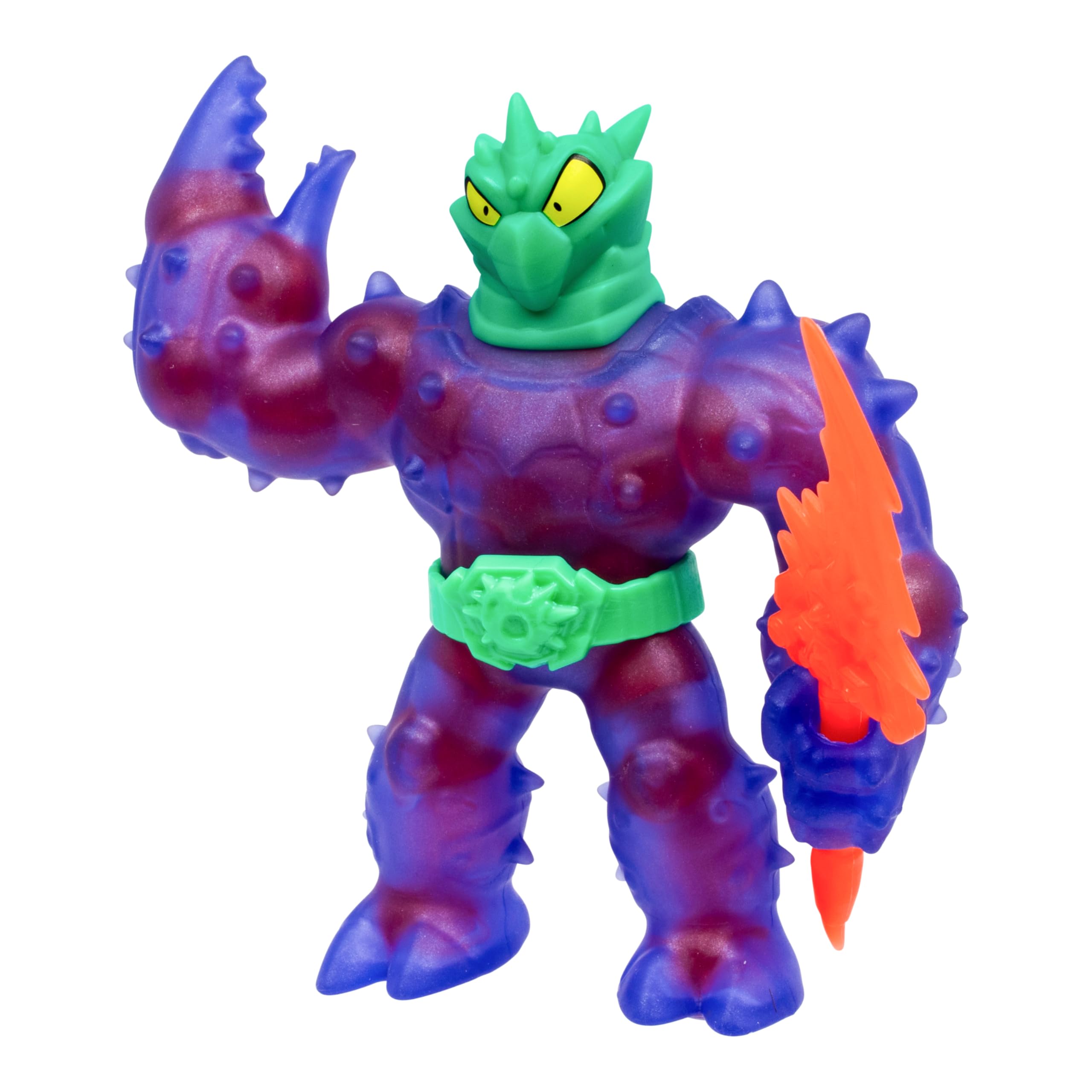 Heroes of Goo Jit Zu Meteor Madness Battle Cacticus Action Figure | Stretches 3x Size | Includes Thunder Spear 7