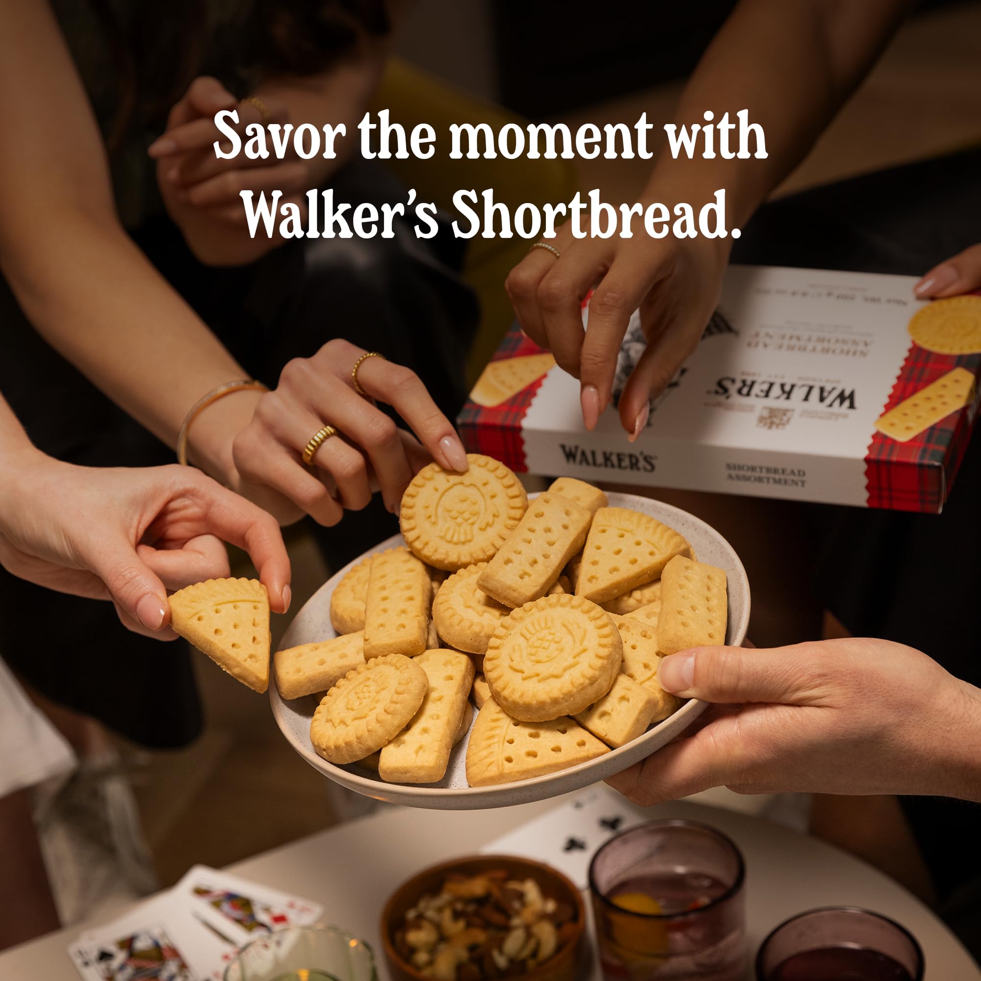 Walker's Shortbread Assortment - Traditional Pure Butter Scottish Recipe | 500g 5