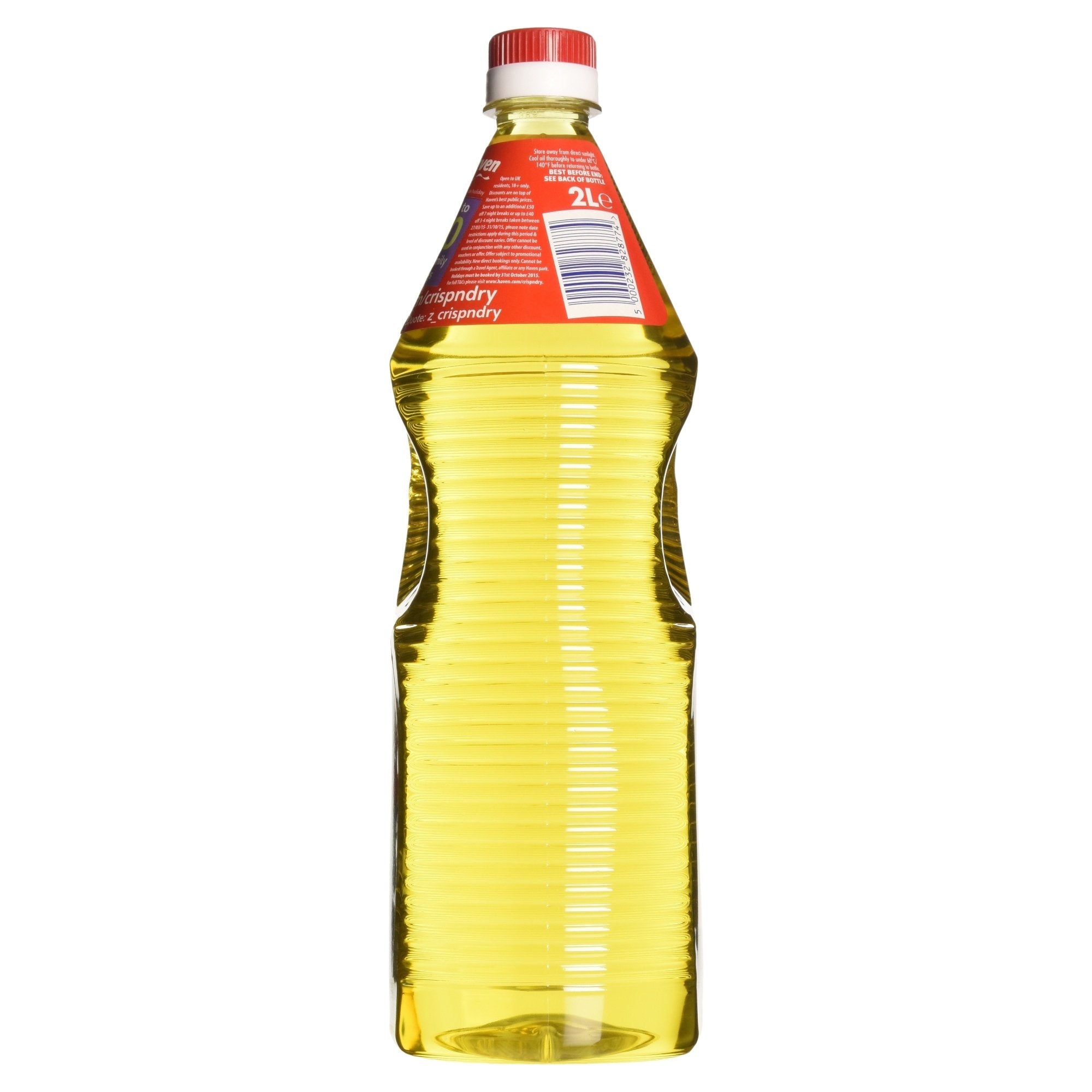 Crisp 'N' Dry Rapeseed Vegetable Oil - High Smoke Point for Frying | 100% Pure | 2 Litre 2