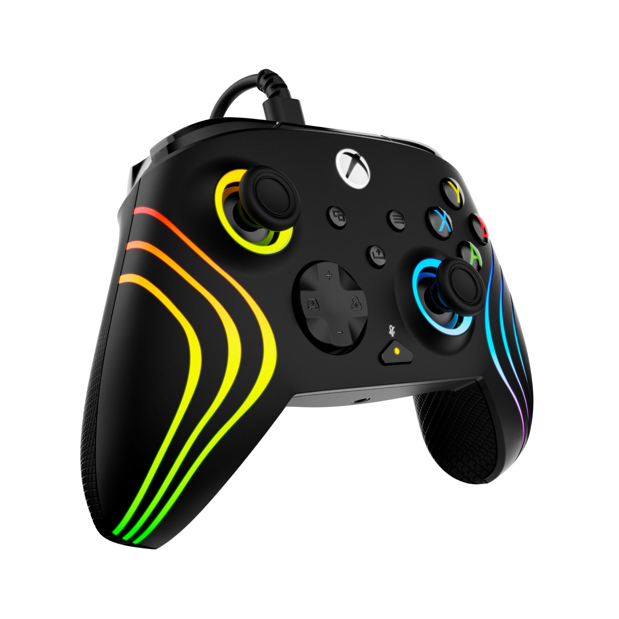 Turtle Beach Afterglow Wave Black Wired RGB Gaming Controller for Xbox & PC 8