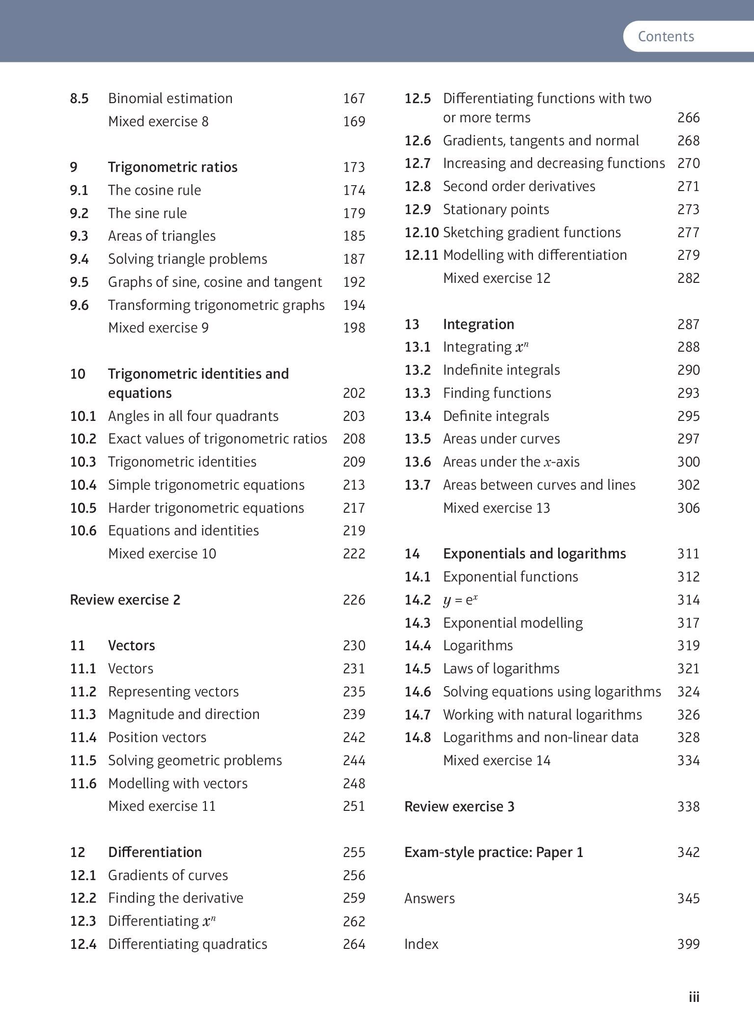 PEARSON EDUCATION Edexcel AS and A level Mathematics Pure Mathematics Year 1/AS Textbook + e-book (2017) 3