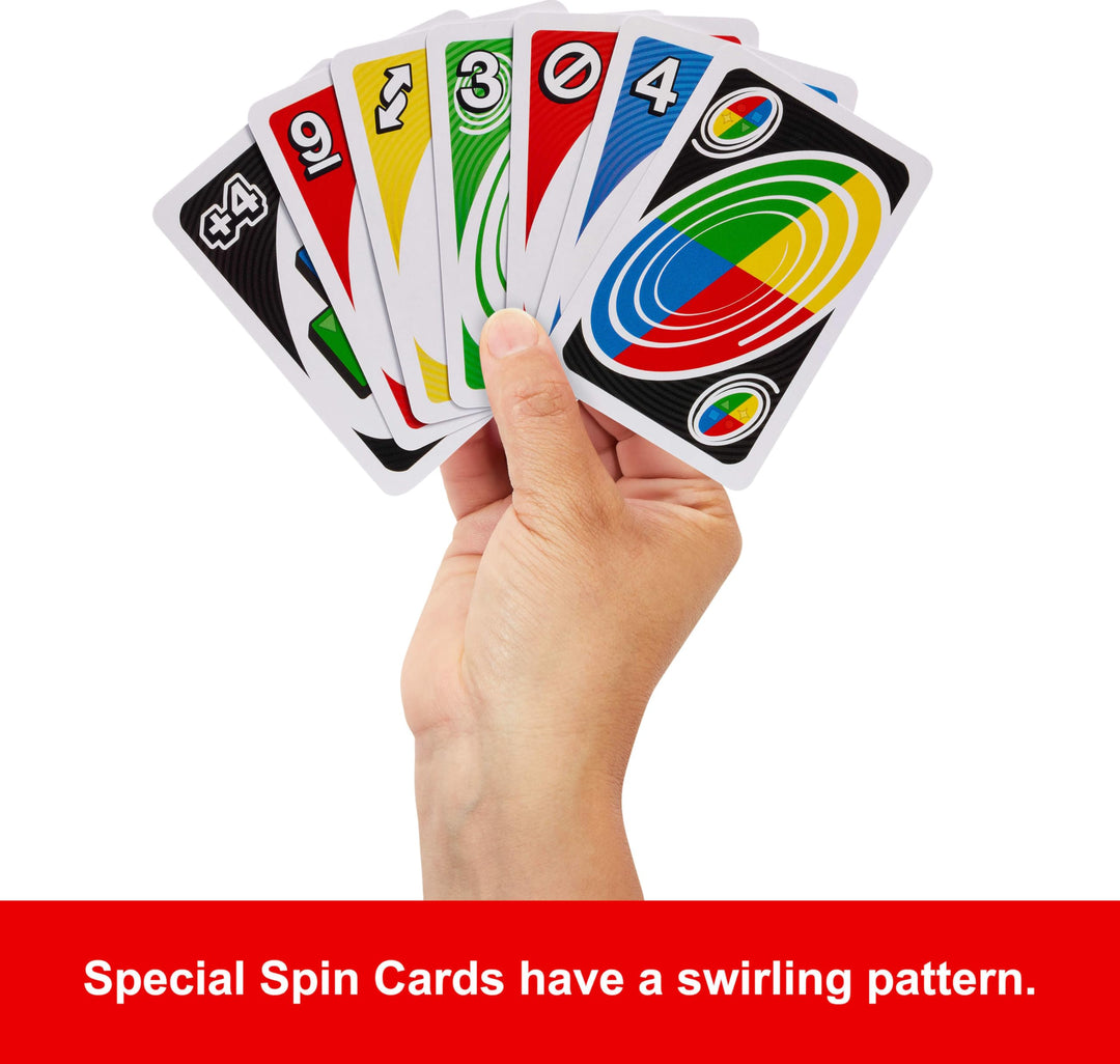 Mattel UNO Spin Card Game