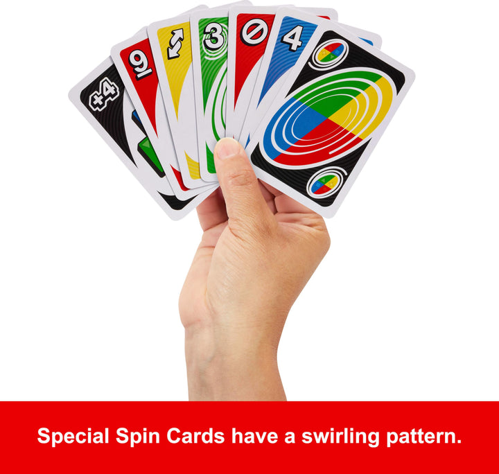 Mattel UNO Spin Card Game