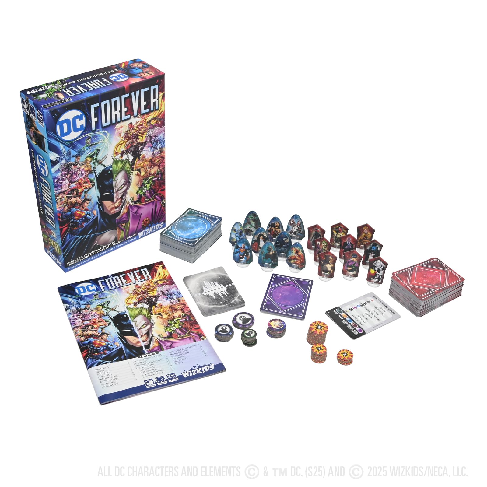 WizKids DC Comics Dedicated Deck Card Game - Asymmetrical Deck-Building | 18 Playable Characters 3