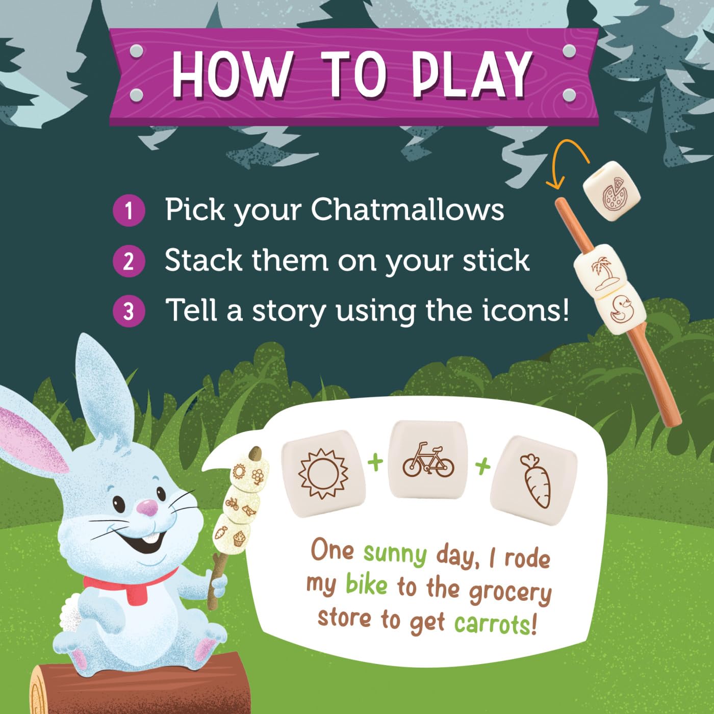 Learning Resources Campfire Chatmallows Story Telling Set - Creative Storytelling Play for Ages 4-8 9