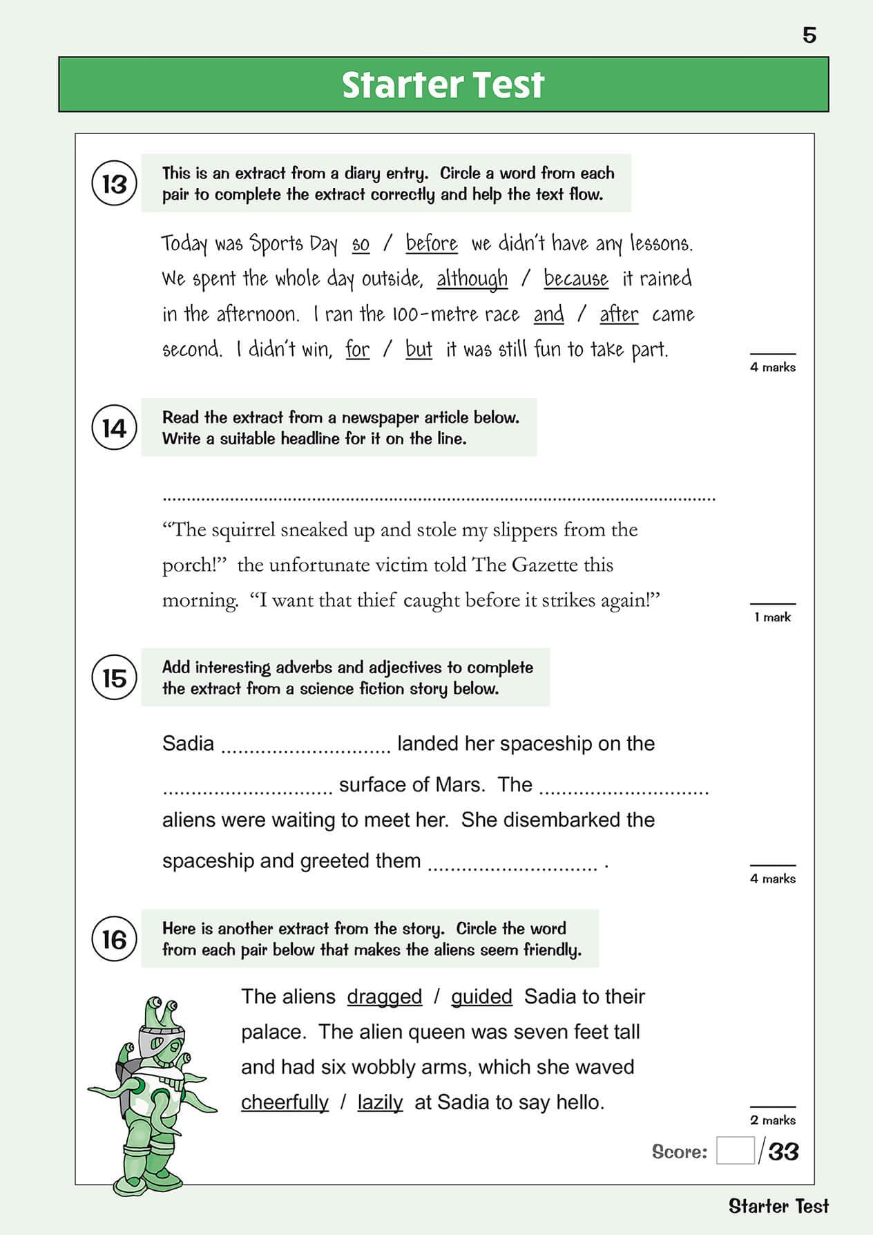 CGP Books Year 4 Targeted Question Book - English Study Aid | Ages 8-9 | 132 Pages