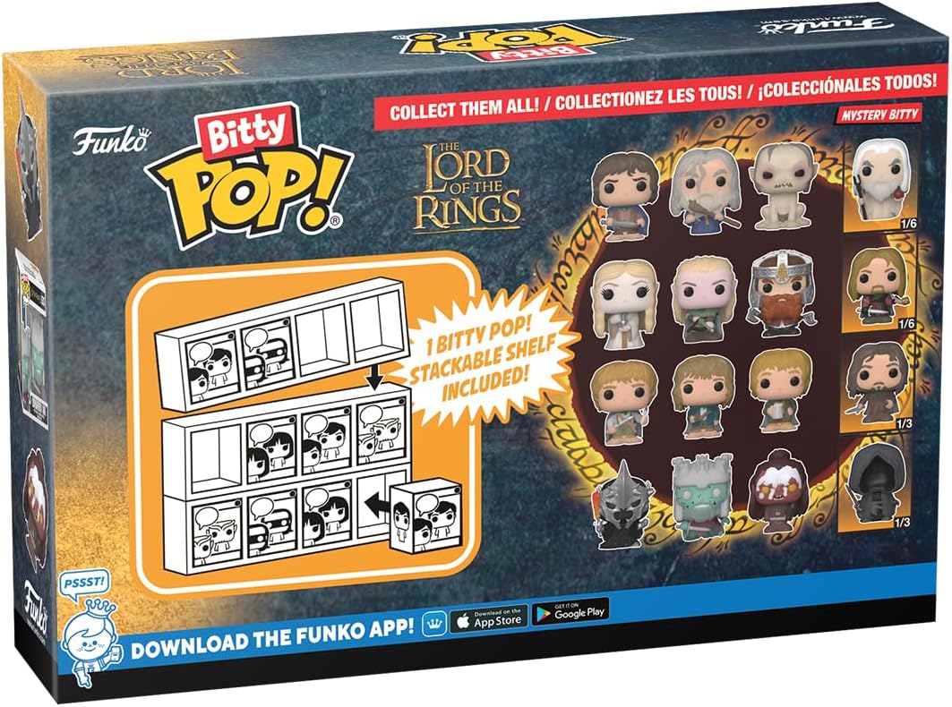 Funko Lord of the Rings Samwise Bitty Pop! 4PK with Mystery Mini Figure (75458)