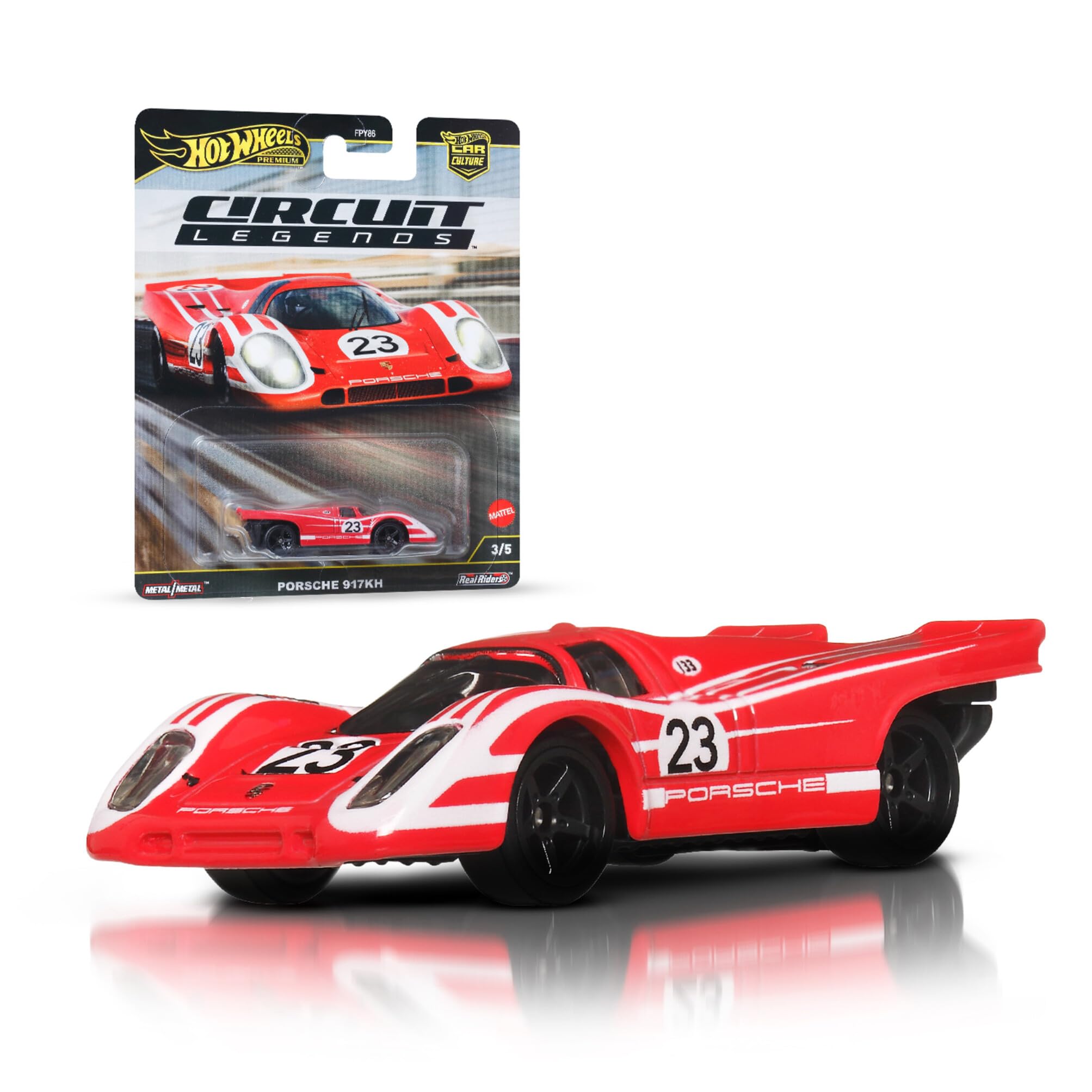 Hot Wheels Premium Car Culture Collectible Toy Car - 1:64 Scale Die-Cast Vehicle for Ages 3+