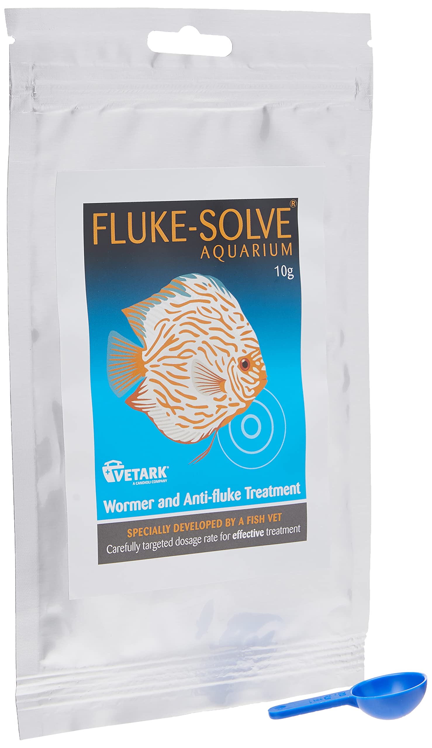 Vetark Fluke Solve Aquarium Water Treatment - Kills Dactylogyrus & Gyrodactylus | 10g 2