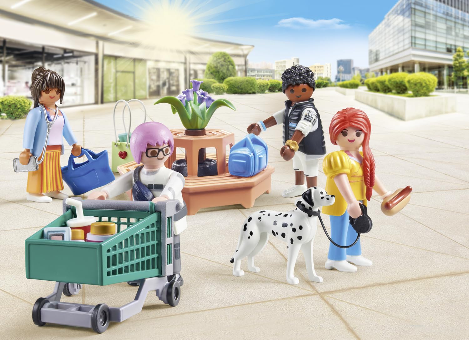 Playmobil MyFigures Shopping Playset - Customizable Figures | 80 Pieces | Ages 4+ 3