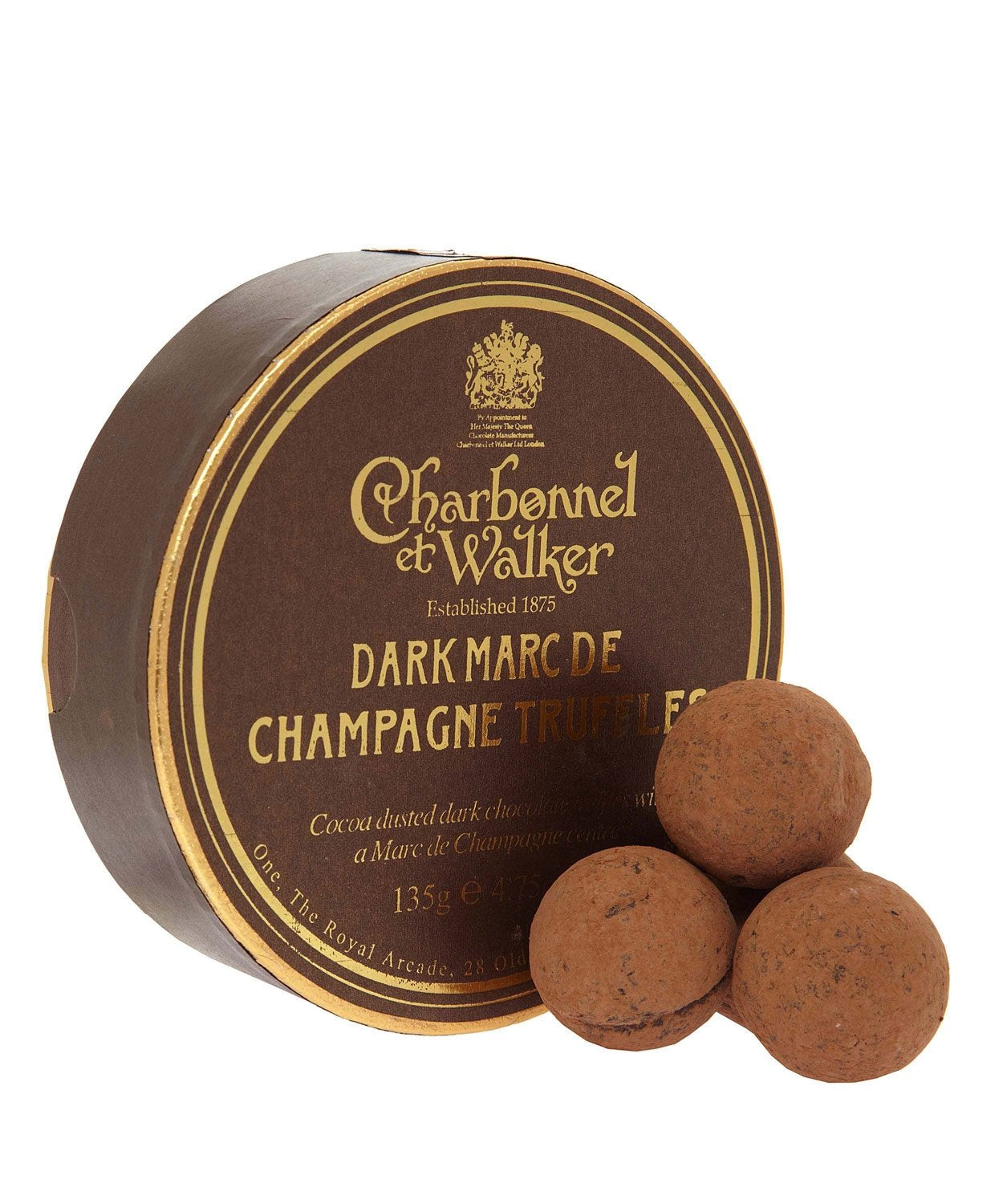 Charbonnel et Walker Dark Marc de Champagne Truffles, 135g 7