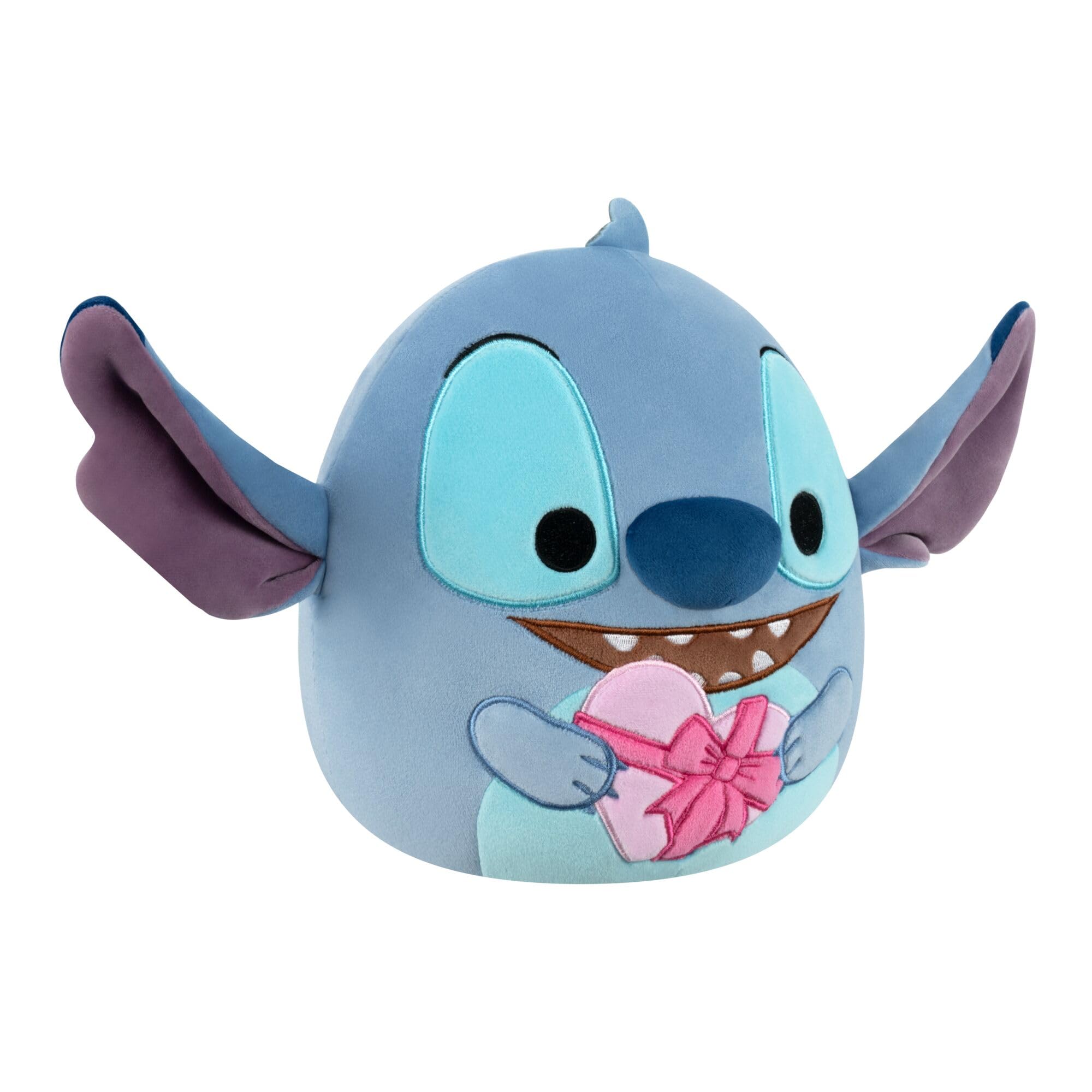 Squishmallows Disney Stitch with Hearts Plush Toy | 8-Inch | Classic Edition 5