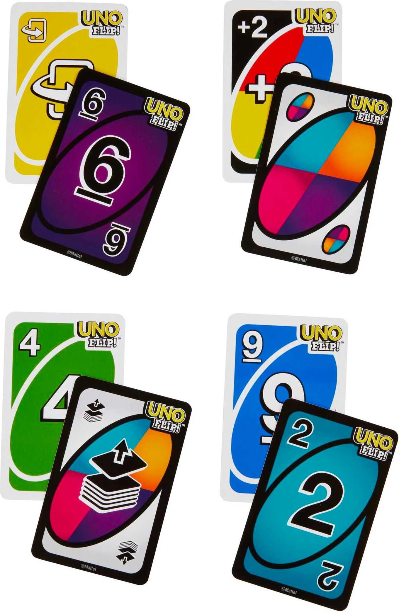 Mattel Games UNO FLIP! Family Card Game GDG37 | 112 Cards | Ages 7+ 3