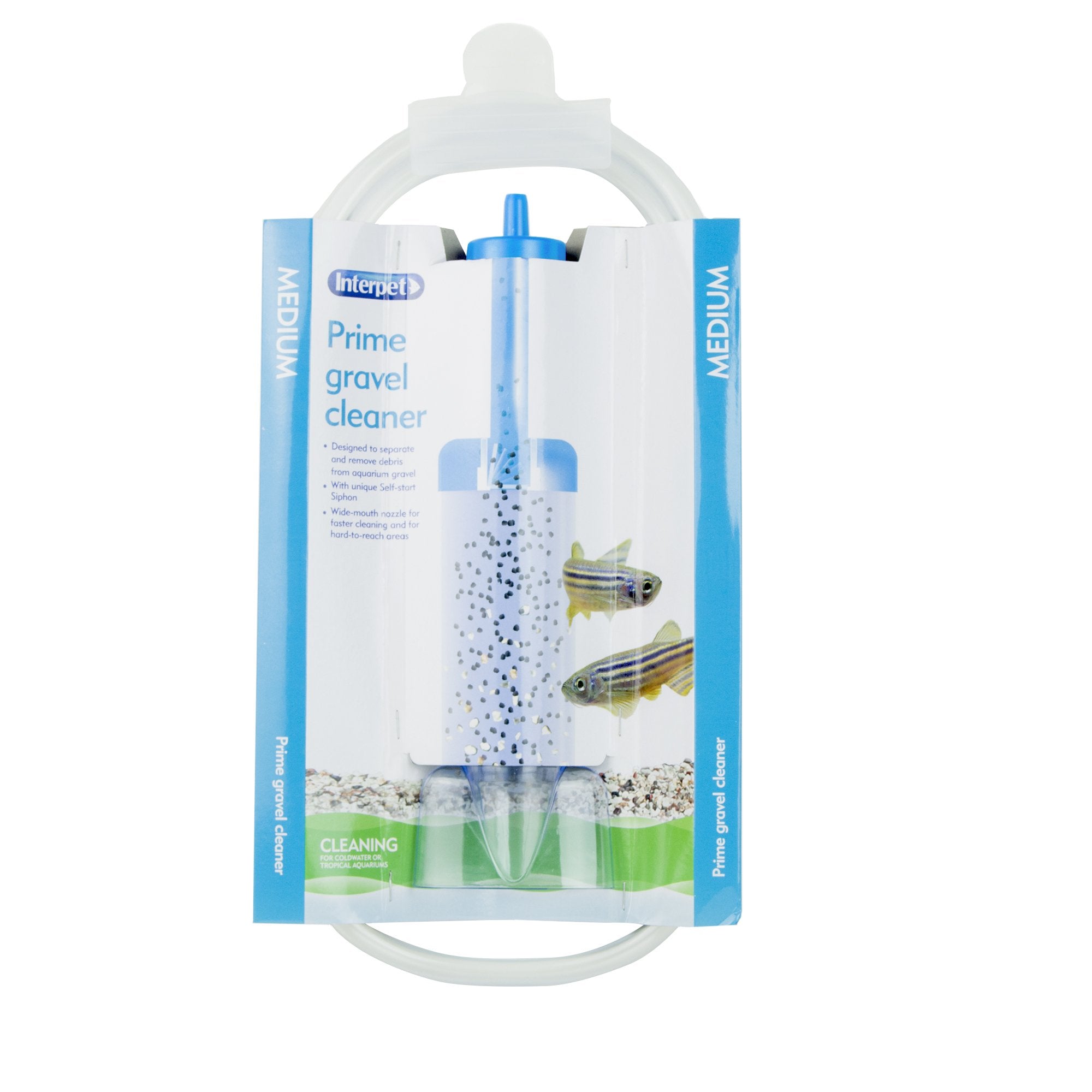 Interpet Aquarium Gravel Cleaner Syphon Water Drainer - Medium Size | 142cm Hose 1