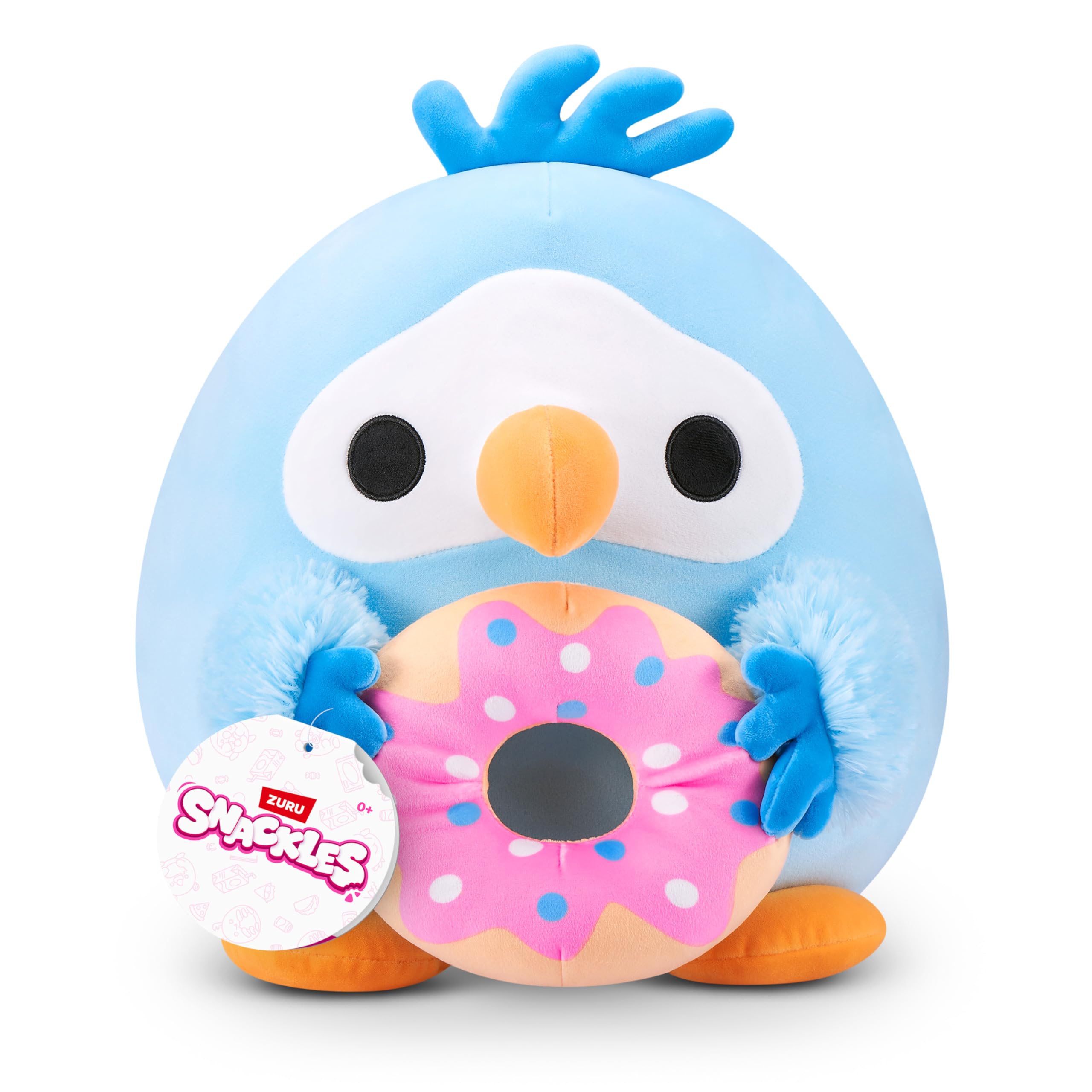Snackles 8-inch Non-Licensed Series 1 Plush - Soft Huggable Doll with Treasure (Daniel) by ZURU