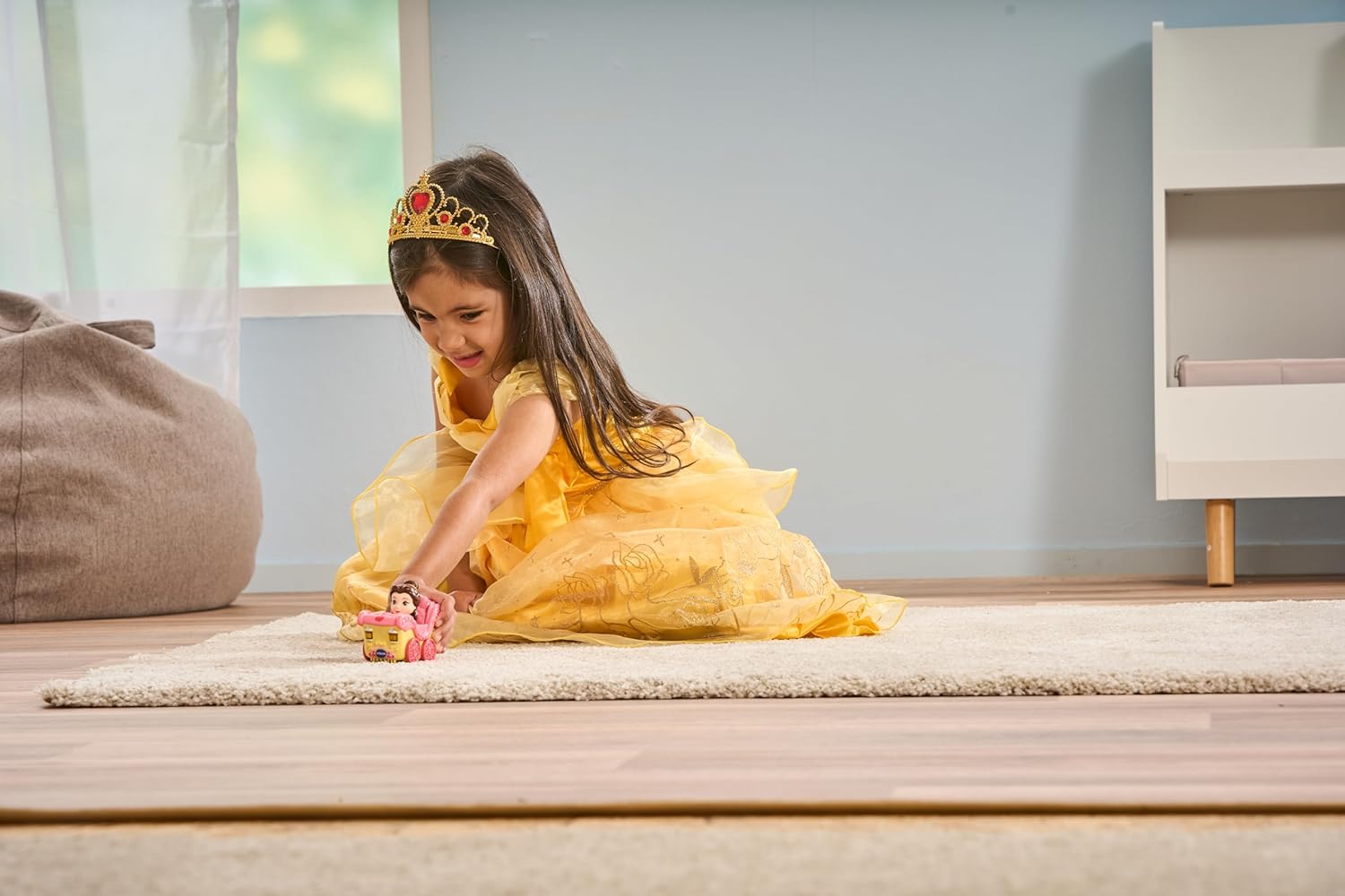 VTech Toot-Toot Drivers Belle's Enchanted Carriage - Interactive Musical Vehicle for Toddlers