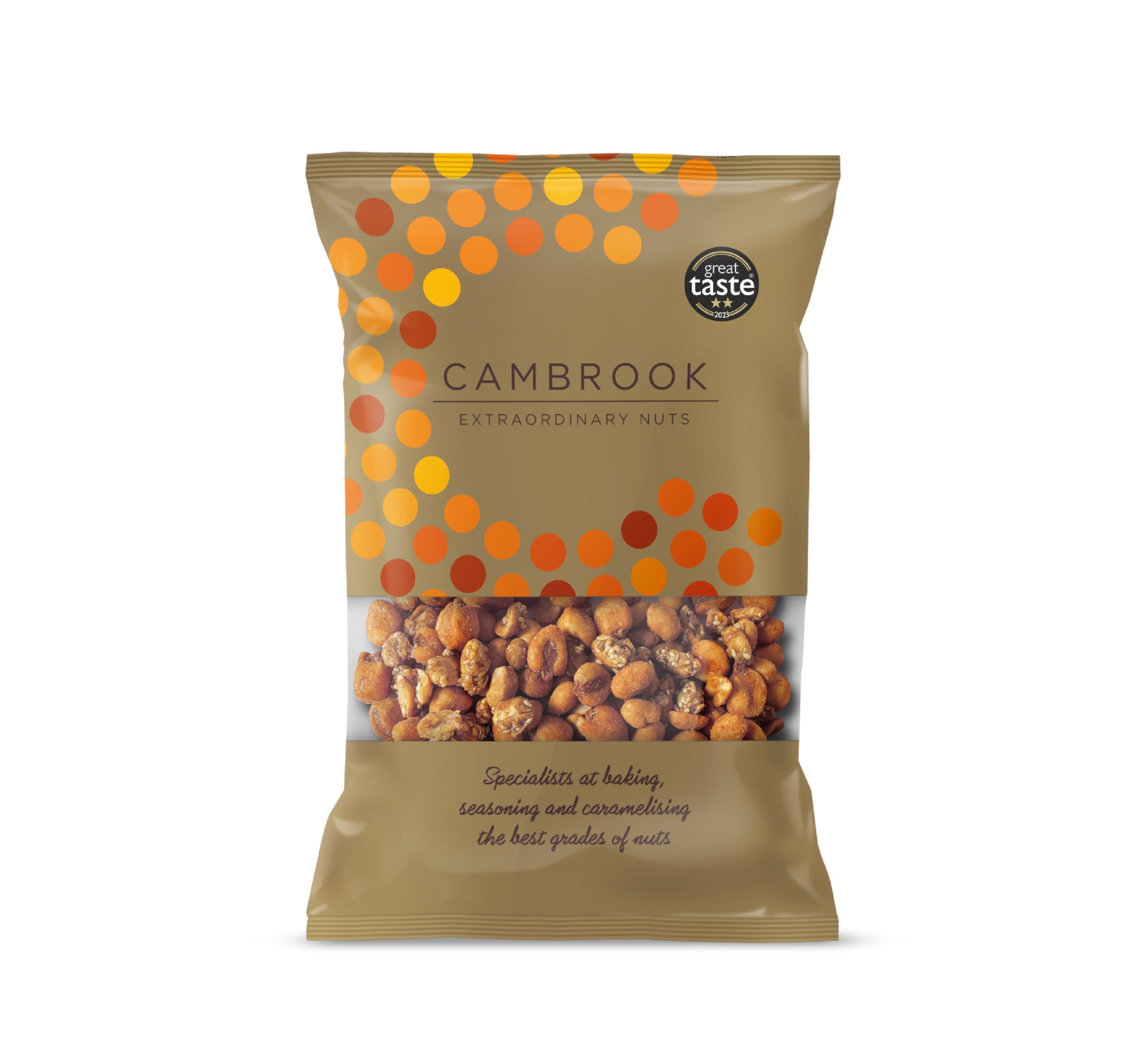 C Cambrook Extraordinary Nuts Mix 23 - Spicy & Caramelised Mixed Nuts with Giant Chilli Corn | 1kg