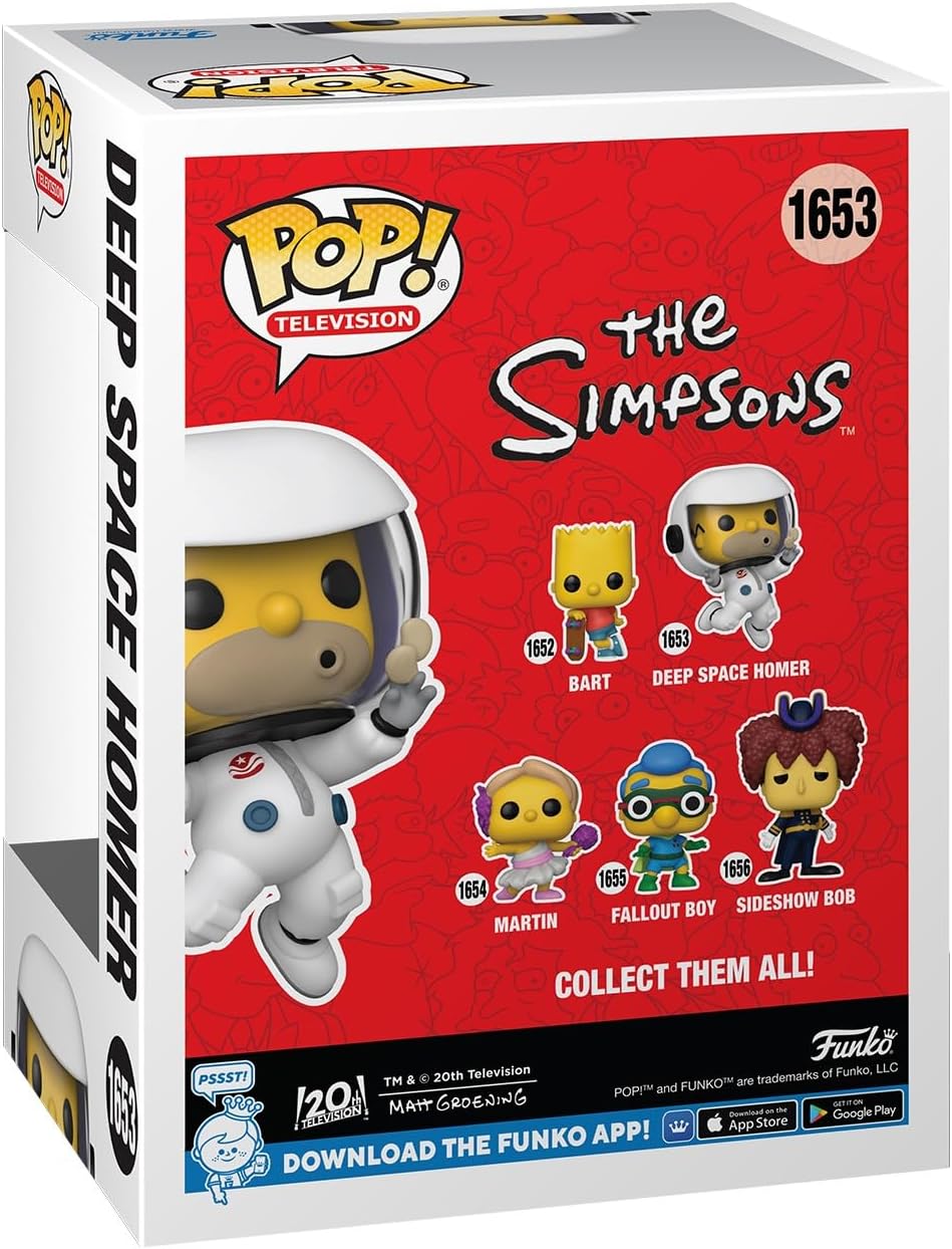 Funko Pop! TV - The Simpsons Deep Space Homer Vinyl Figure (80072)