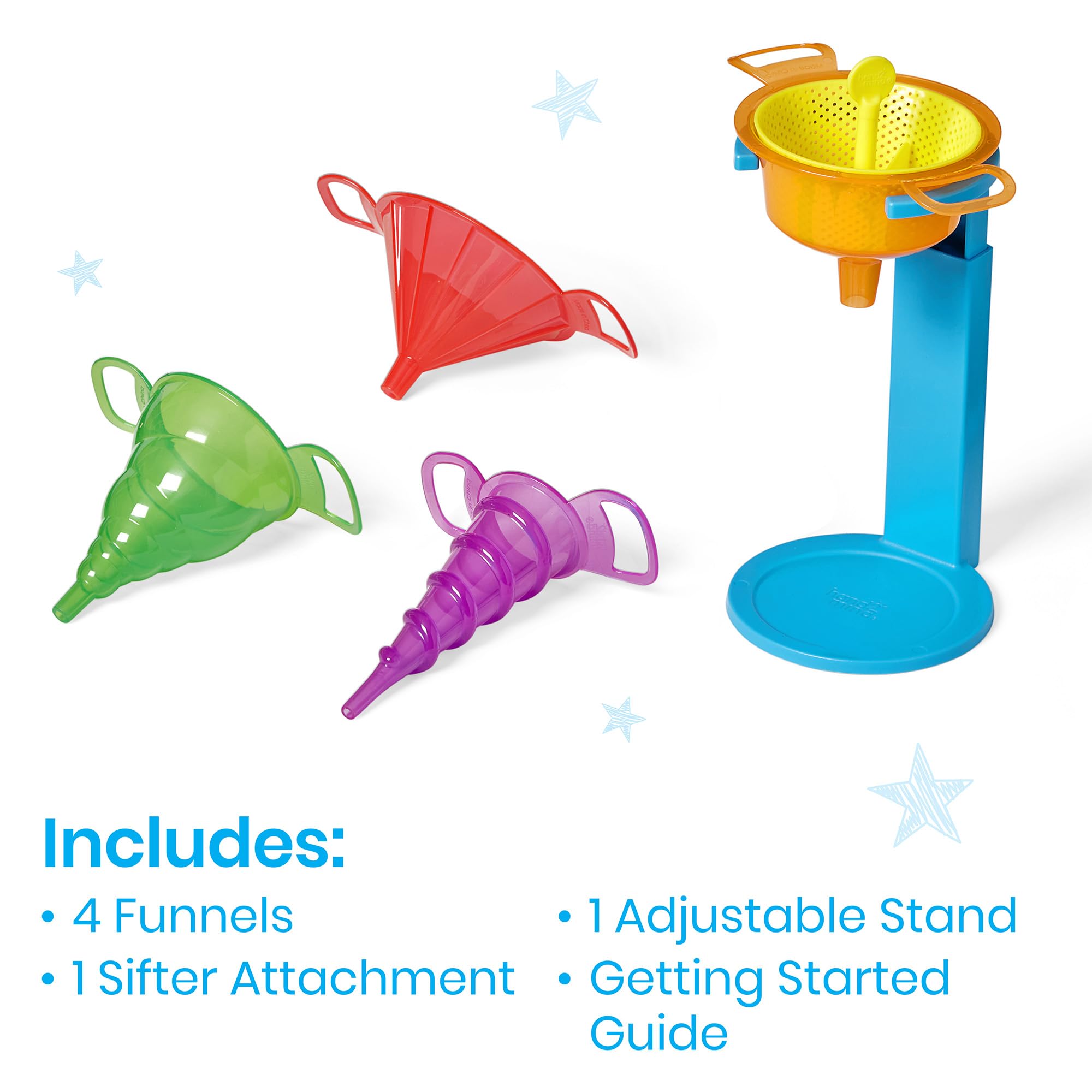 hand2mind Learning Resources Starter Science Funnels for Ages 3+