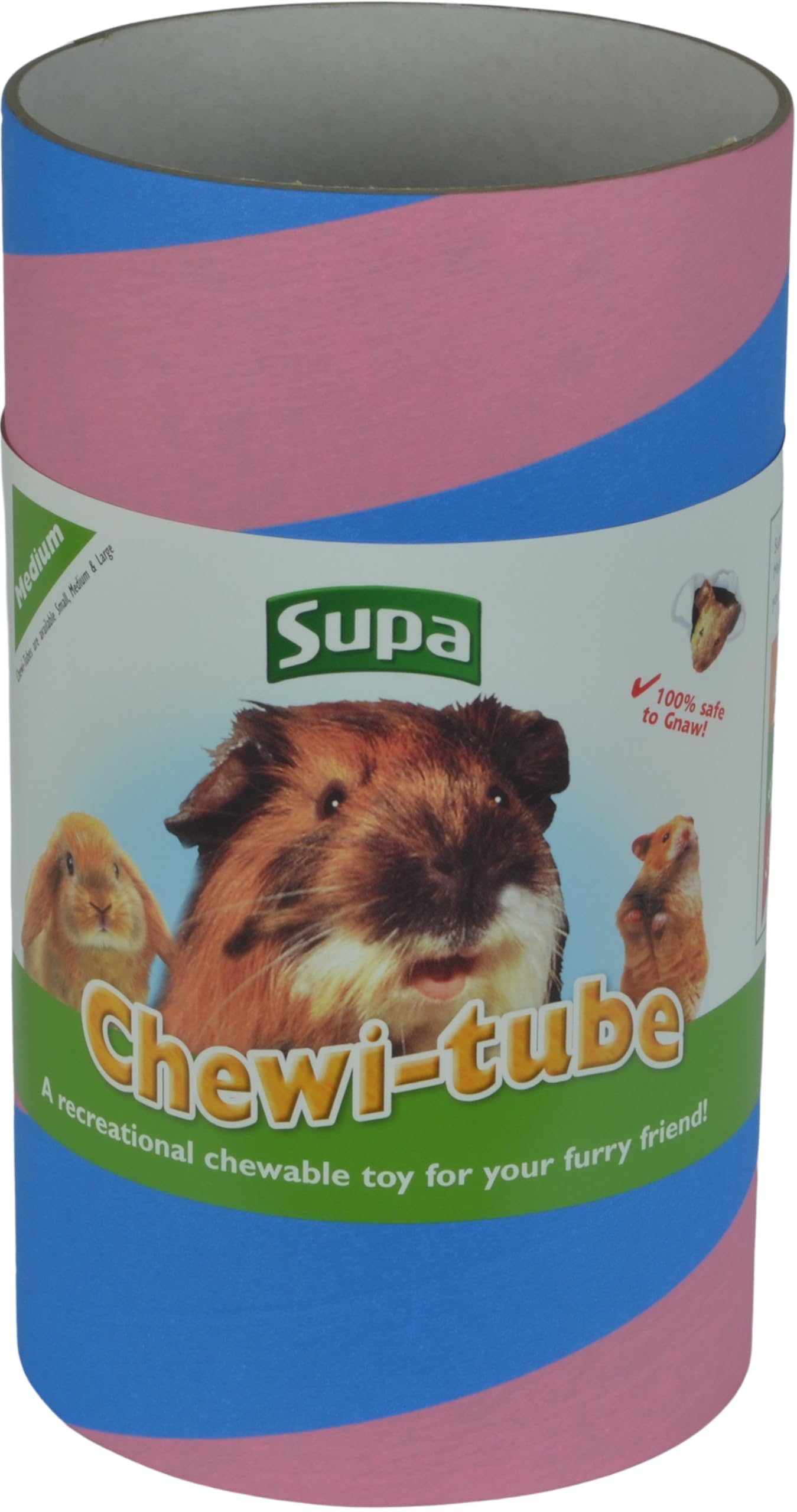 Supa Medium Chewi Tube - Recreational Chew Toy for Small Animals | 23.2cm Length 3