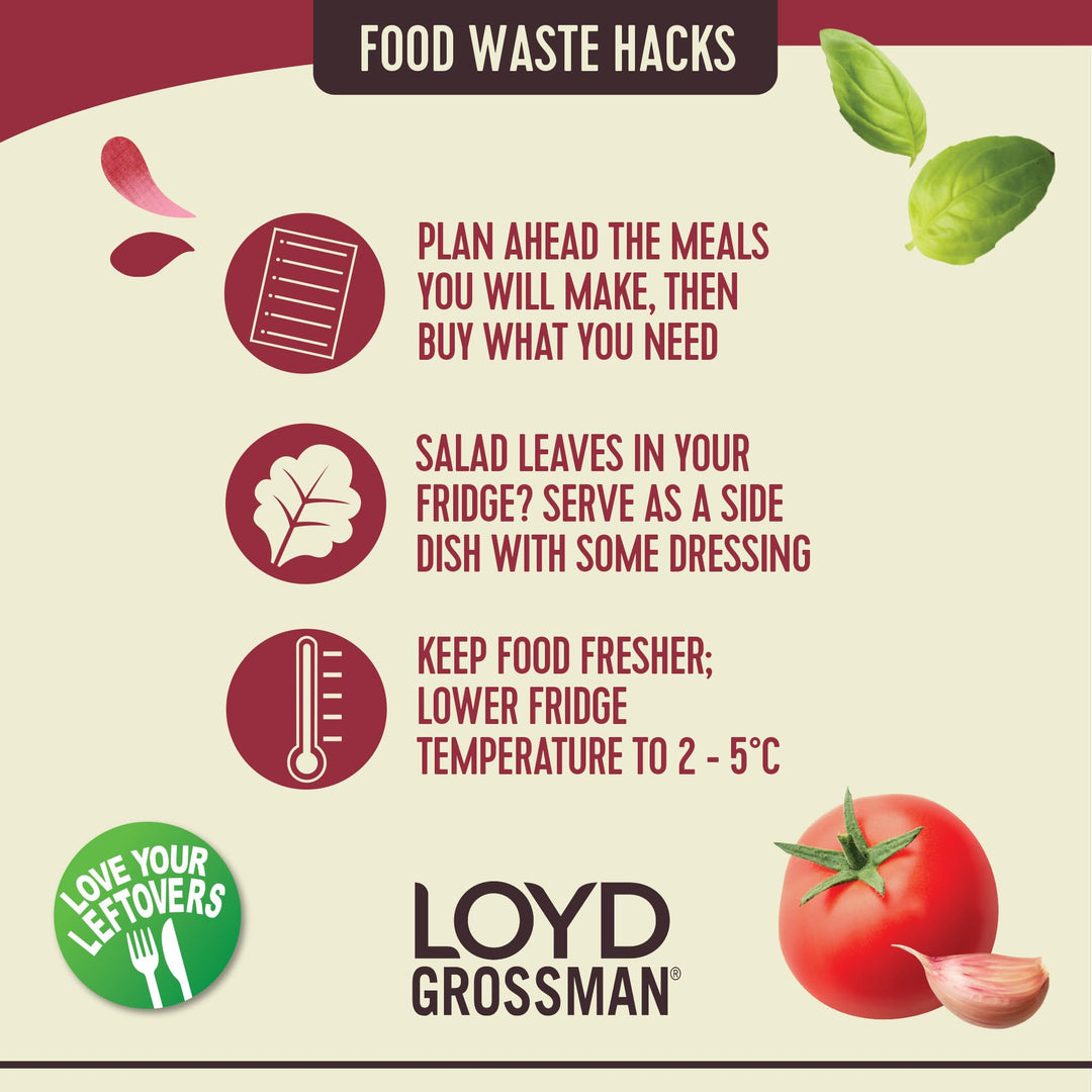 Loyd Grossman - Italian Tomato & Roasted Garlic Pasta Sauce 350g