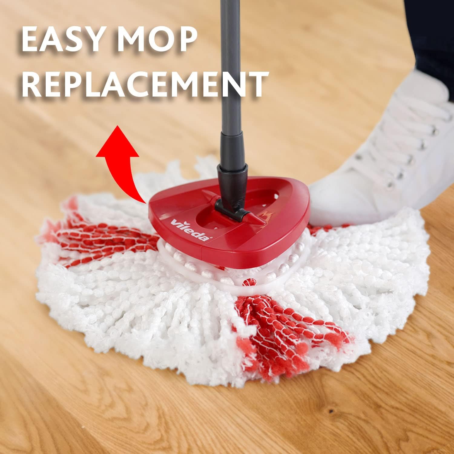 Vileda - Turbo 2in1 Replacement Mop Head (Twin Pack) 4