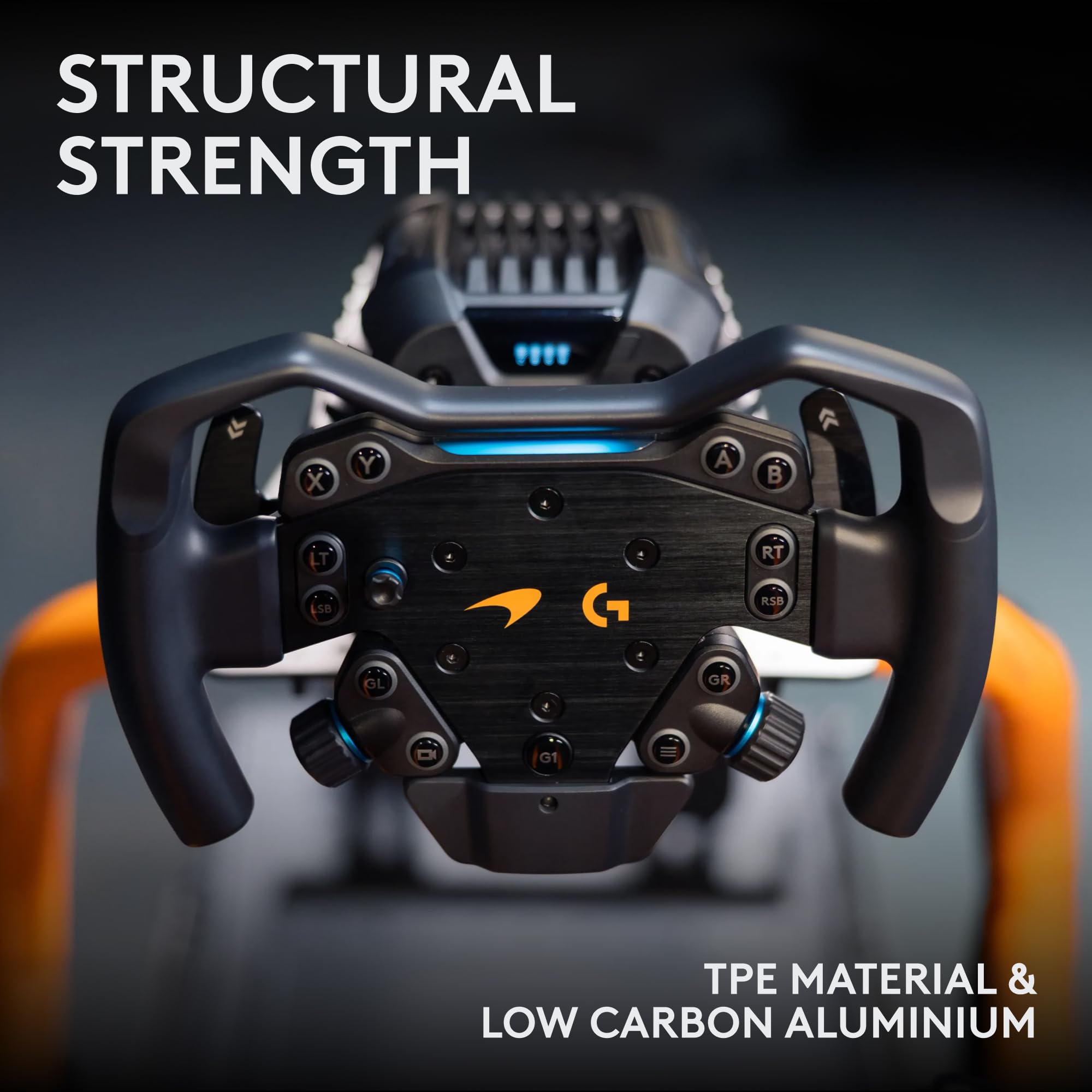 Logitech G RS Formula Wheel McLaren Racing Edition | Direct Drive Feedback | Xbox Series X & S 6