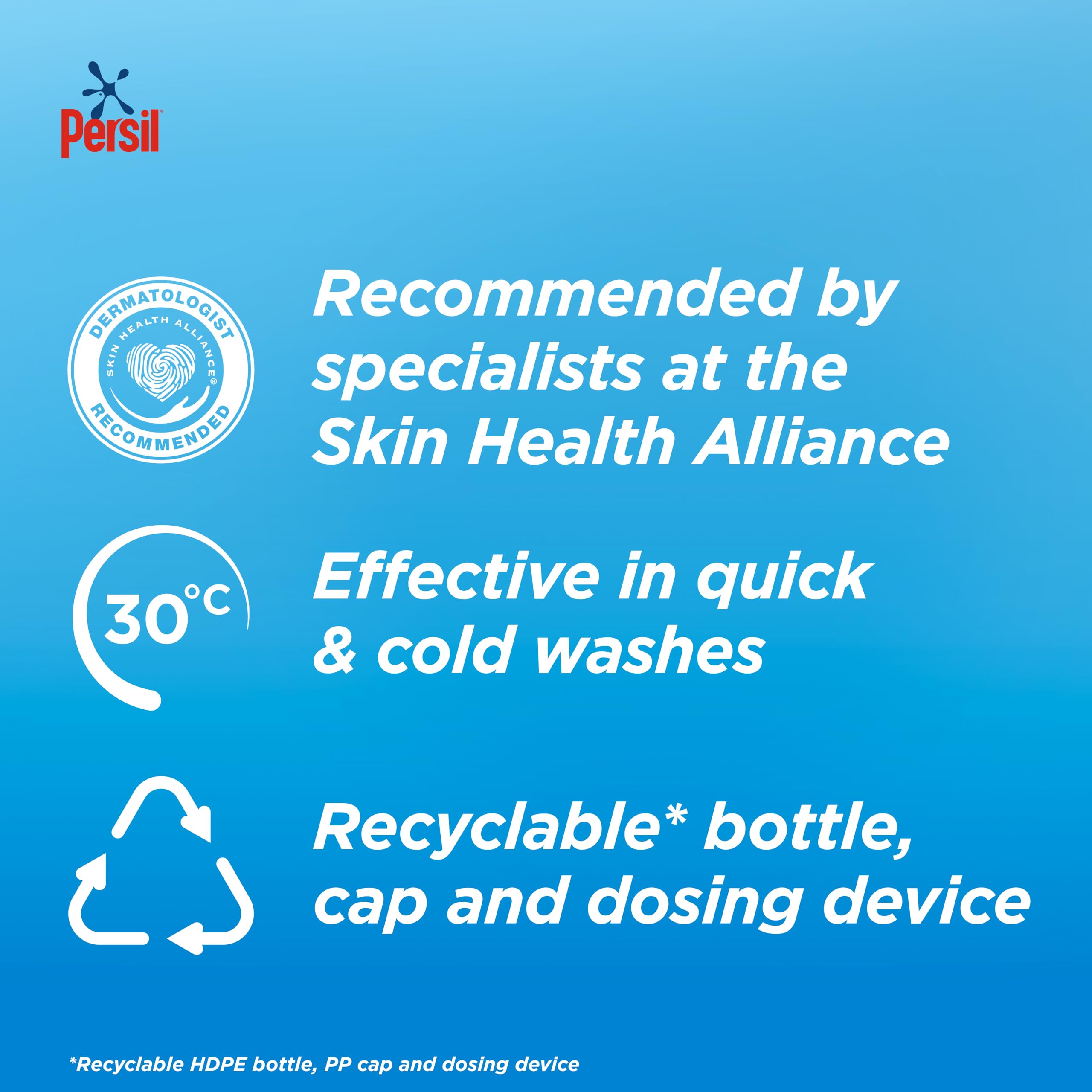 Persil - Non Bio Laundry Washing Liquid Detergent for Sensitive Skin 5