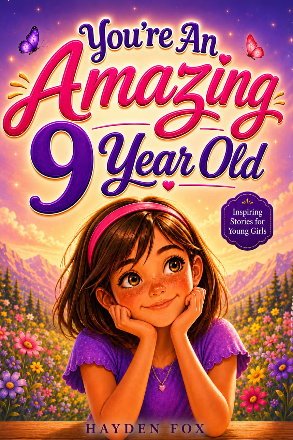 You're An Amazing 9 Year Old - Inspiring Stories for Young Girls by Hayden Fox [Paperback]