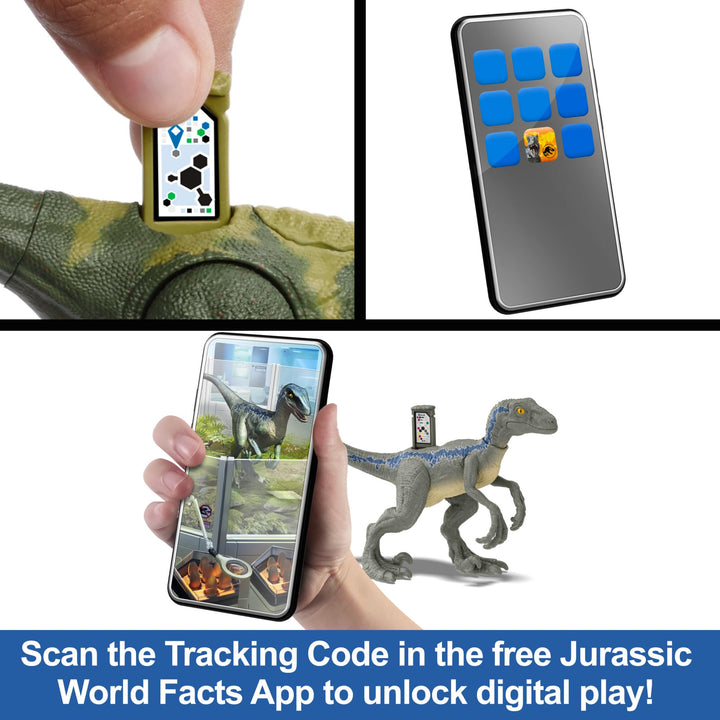 Jurassic World Hunt 'n Chomp Tyrannosaurus Rex Action Figure with Sound & AR Features