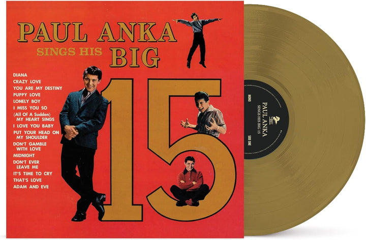 Paul Anka Sings His Big 15 [VINYL]