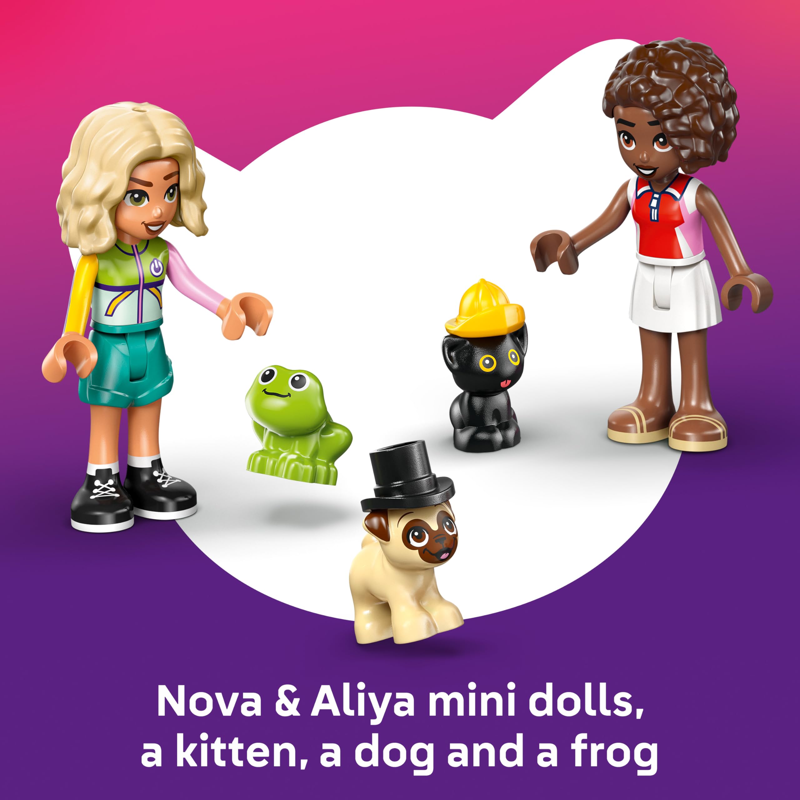 LEGO Friends Pet Accessories Van 42678 - Pug-Themed Toy Playset w/ 2 Mini Dolls & 3 Animals | Ages 6+ 5