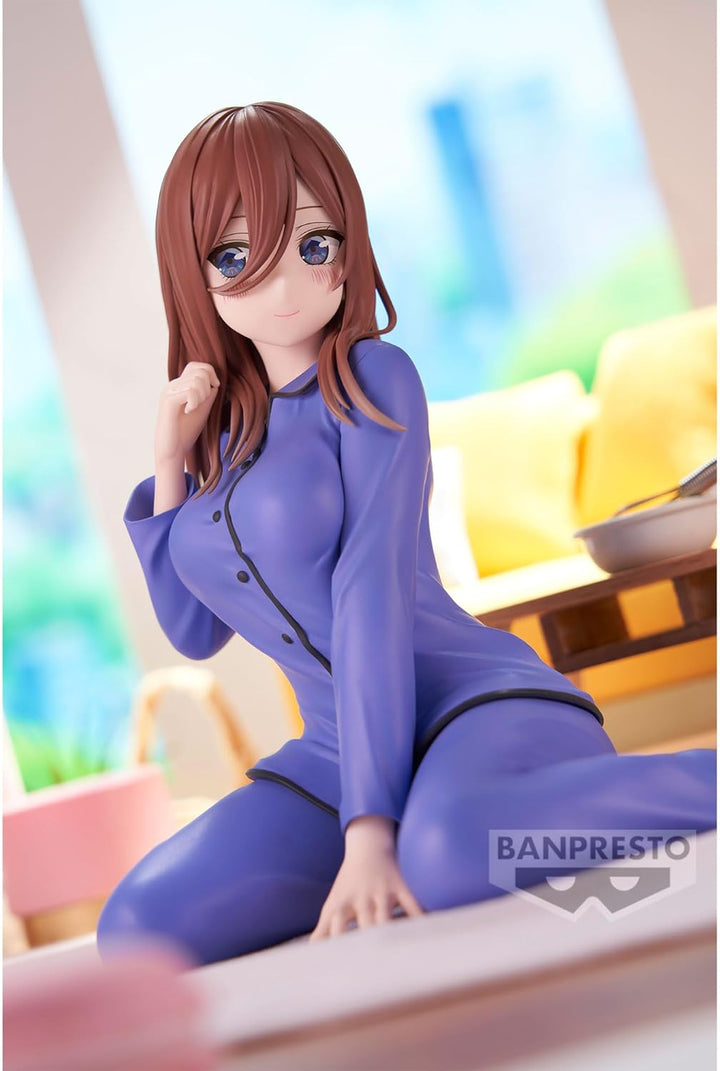 Banpresto The Quintessential Quintuplets - Miku Nakano Action Figure (BP89533P)