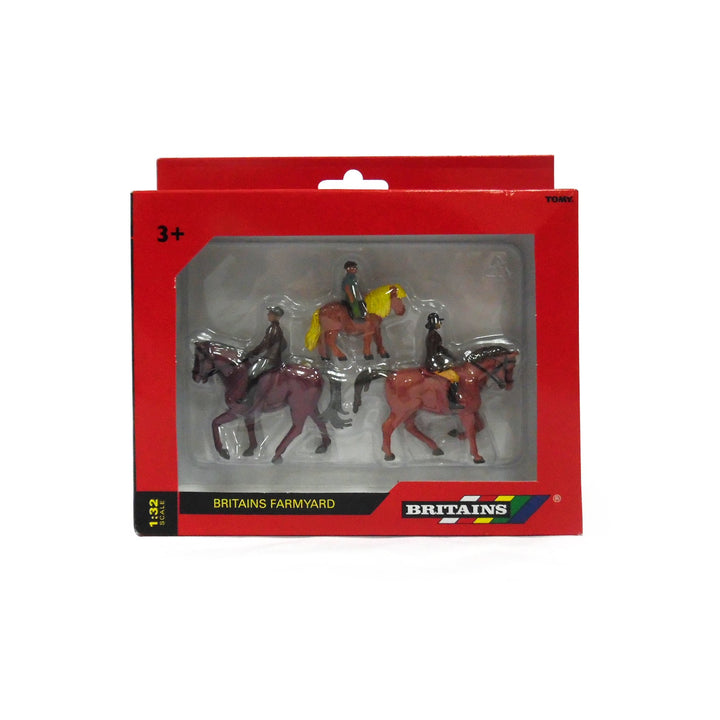 Britains 1:32 Cavalli e cavalieri Figure animali Accessorio fattoria giocattolo da collezione per bambini