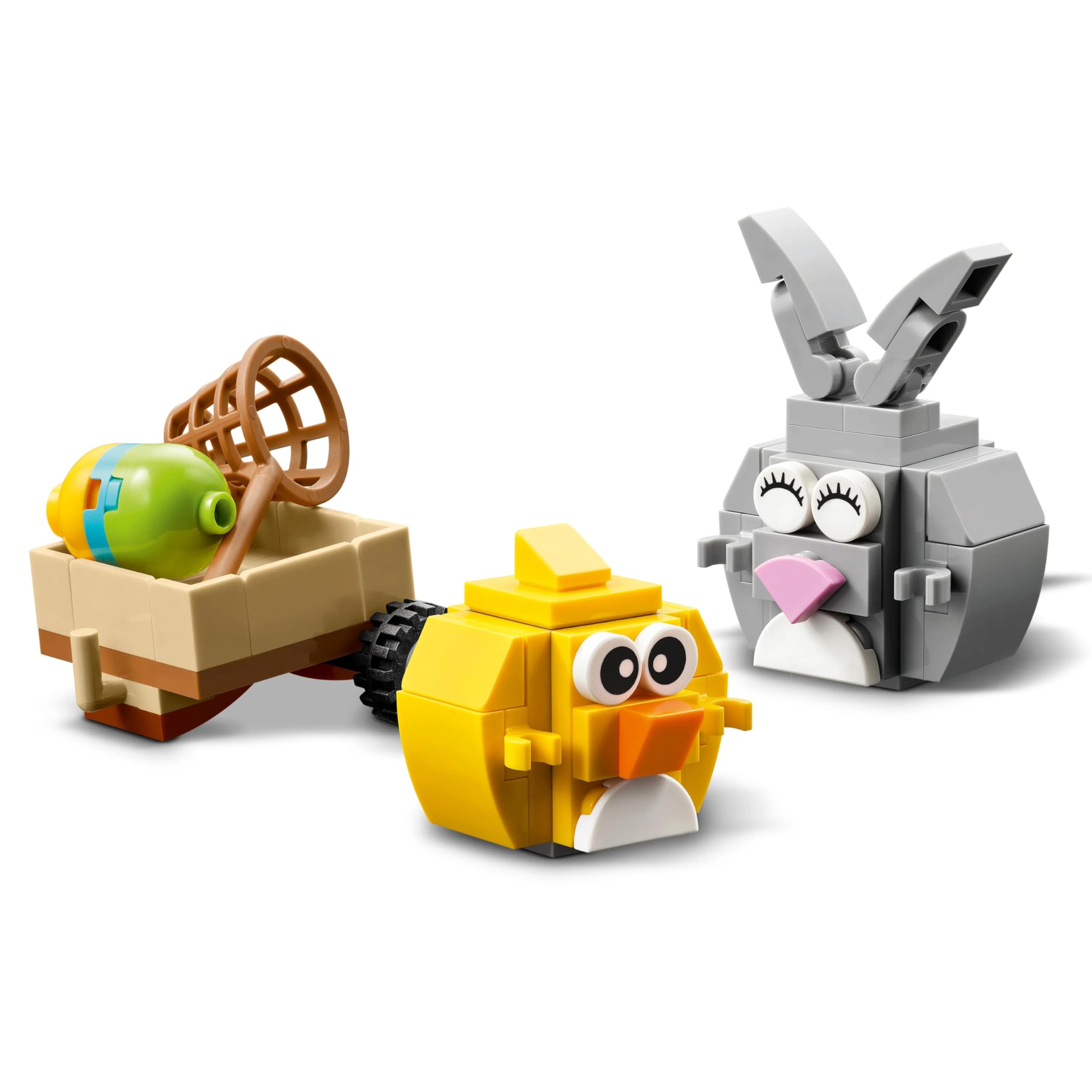 LEGO Easter Bunny and Chick Egg Hunt Building Set 40808 | Ages 8+ | 140 Pieces