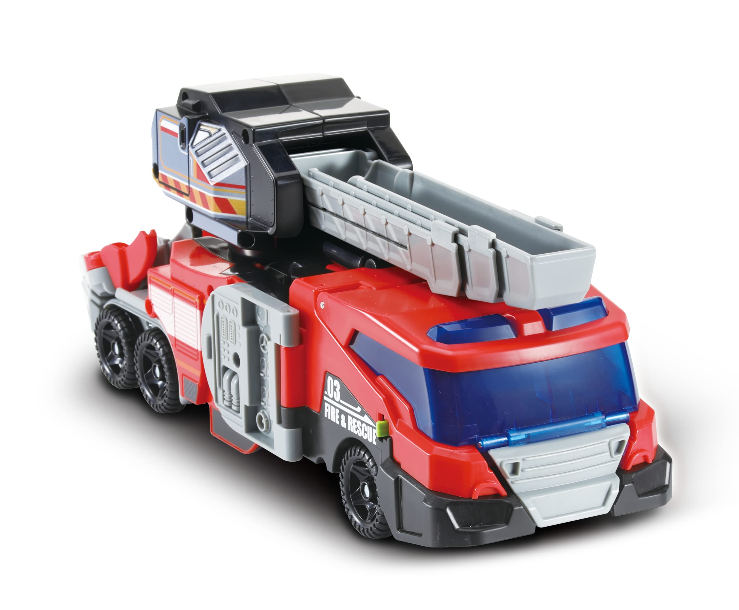 VTech Switch & Go Dinos Rescue Raiders 3-in-1 - Interactive Dinosaur Vehicle Playset for Kids 3-8 Years 5