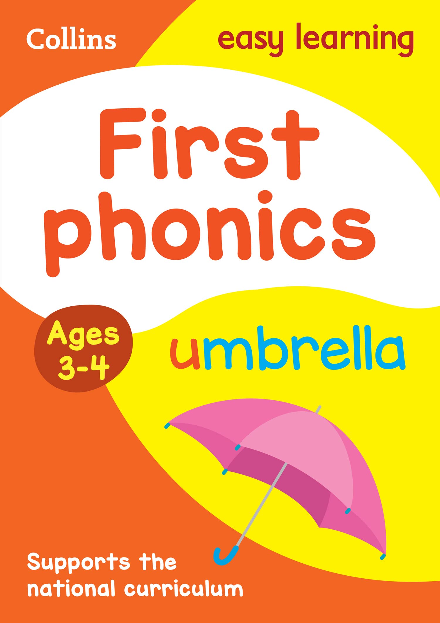 HarperCollins First Phonics Ages 3-4 Activity Book | EYFS English Practice | Paperback 1