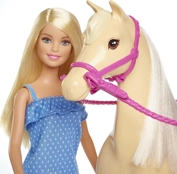 Barbie Doll and Horse Playset - Riding Adventure for Kids 3+