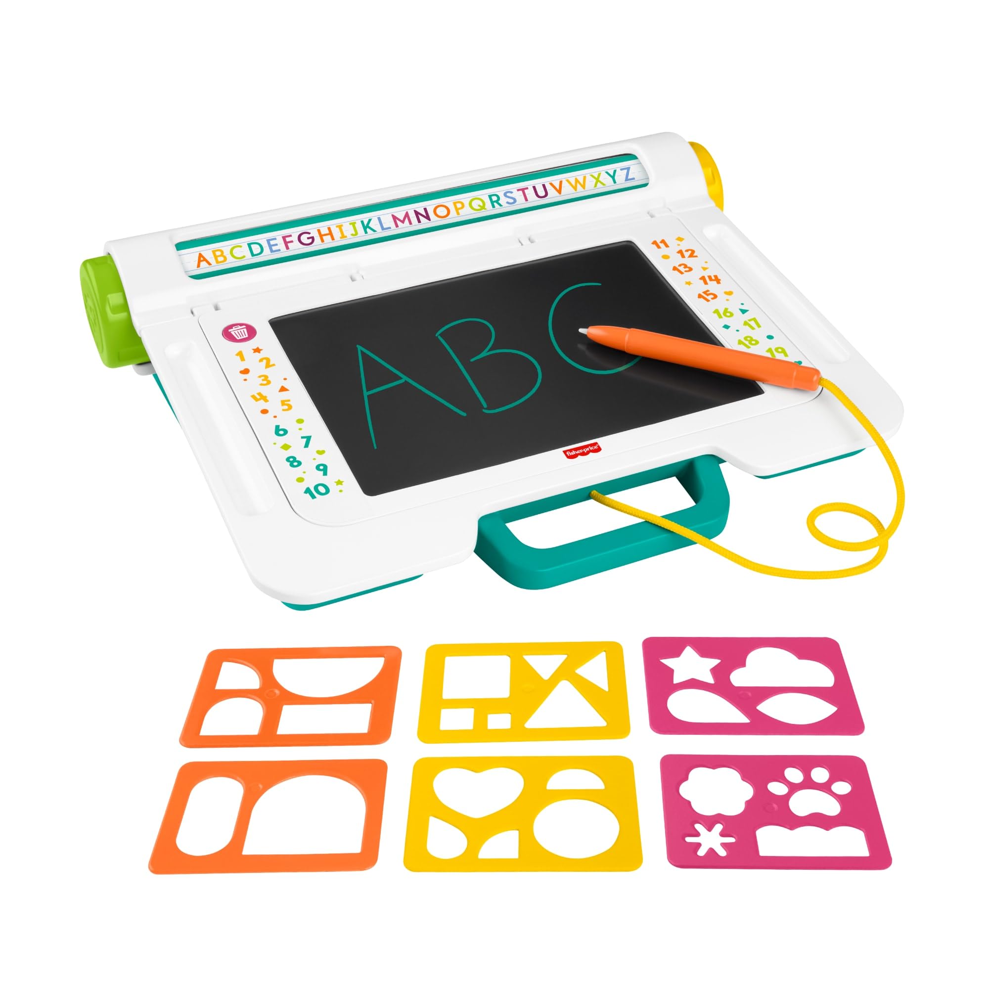 Fisher-Price Learn & Doodle Desk - Mess-Free Drawing & Writing Toy for Preschoolers